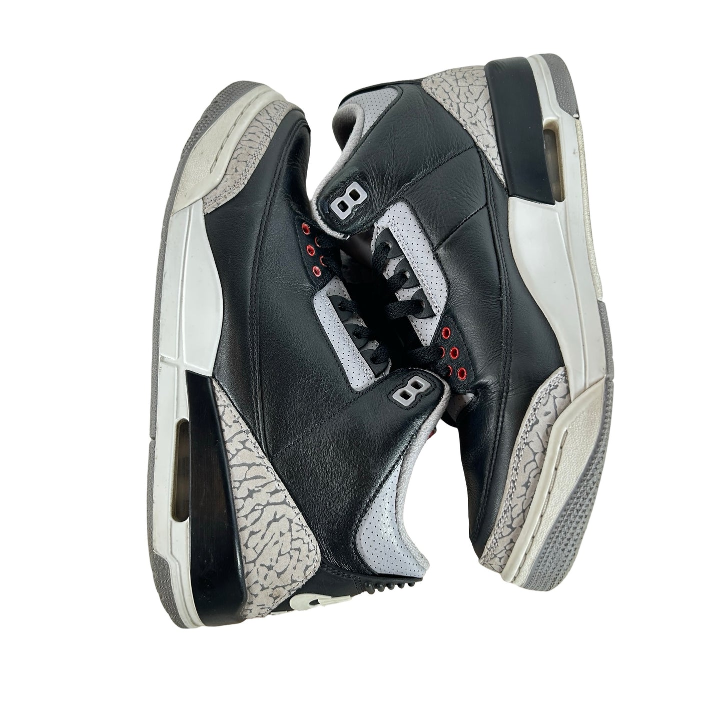 DN3707 010 Jordan 3 Retro Black Cement Reimagined (2024) [USED] - 9.5 M (Used2) (No Box2)