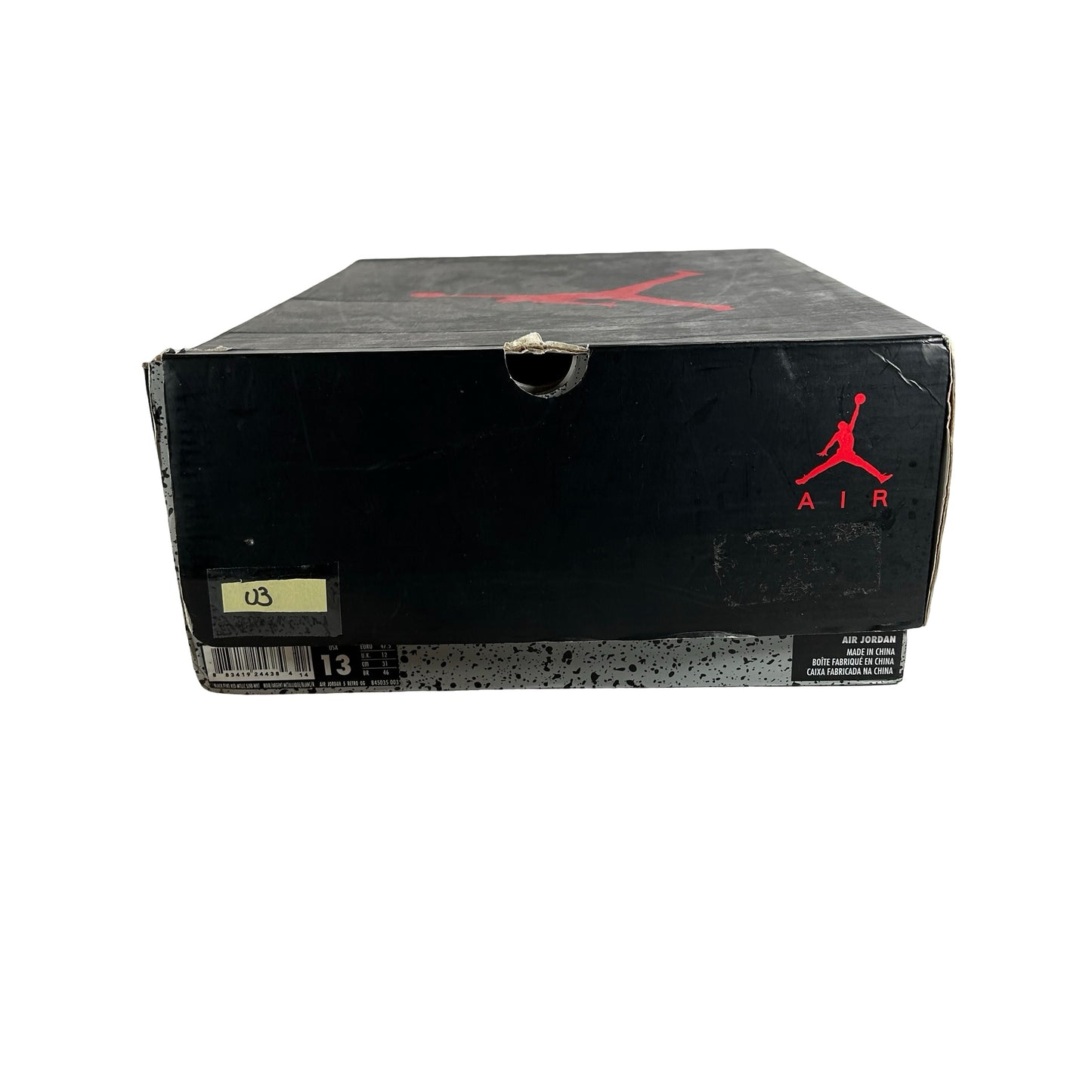 845035 003 Jordan 5 Retro Black Metallic (2016) [USED] - 13 M (Used3)