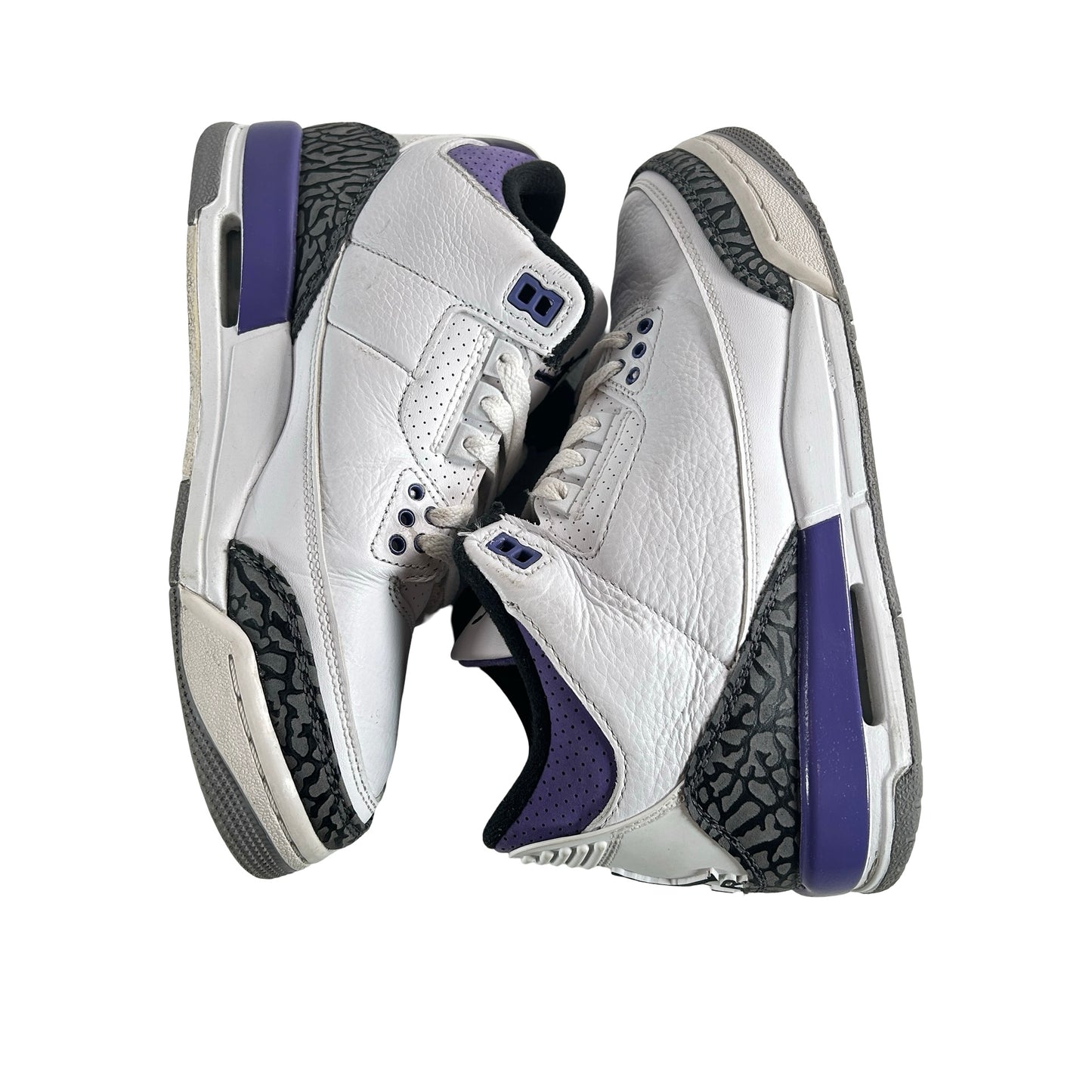 DM0967 105 Jordan 3 Retro Dark Iris (GS) [USED] - 6 Y (Used) (Replace Box)
