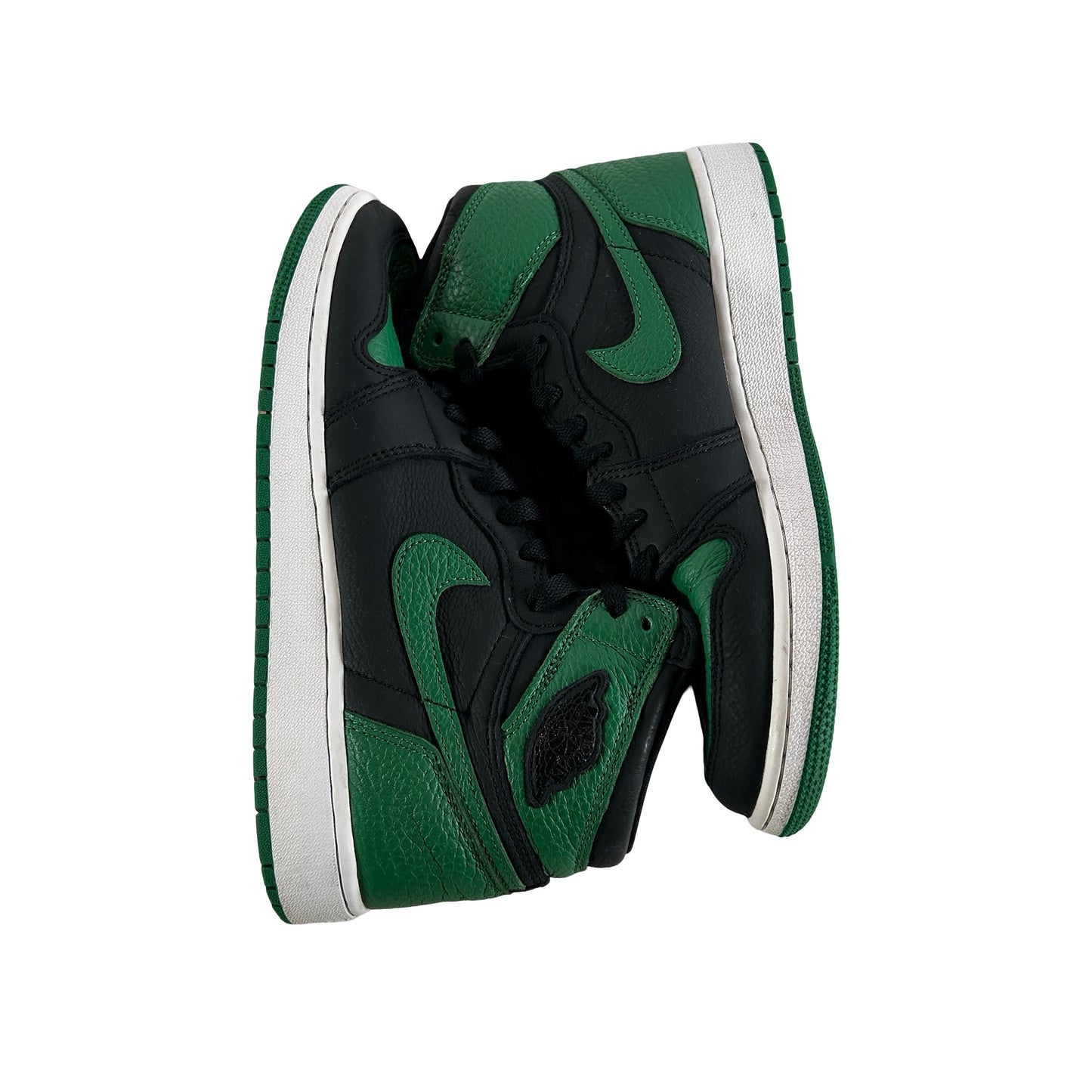 575441 030 Jordan 1 Retro High Pine Green Black (GS) [USED] - 6.5 Y (Used) (Replace Box)