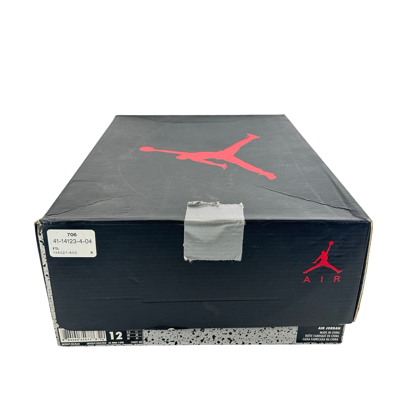 136027 602 Jordan 5 Retro Red Suede [USED] - 12 M (Used)