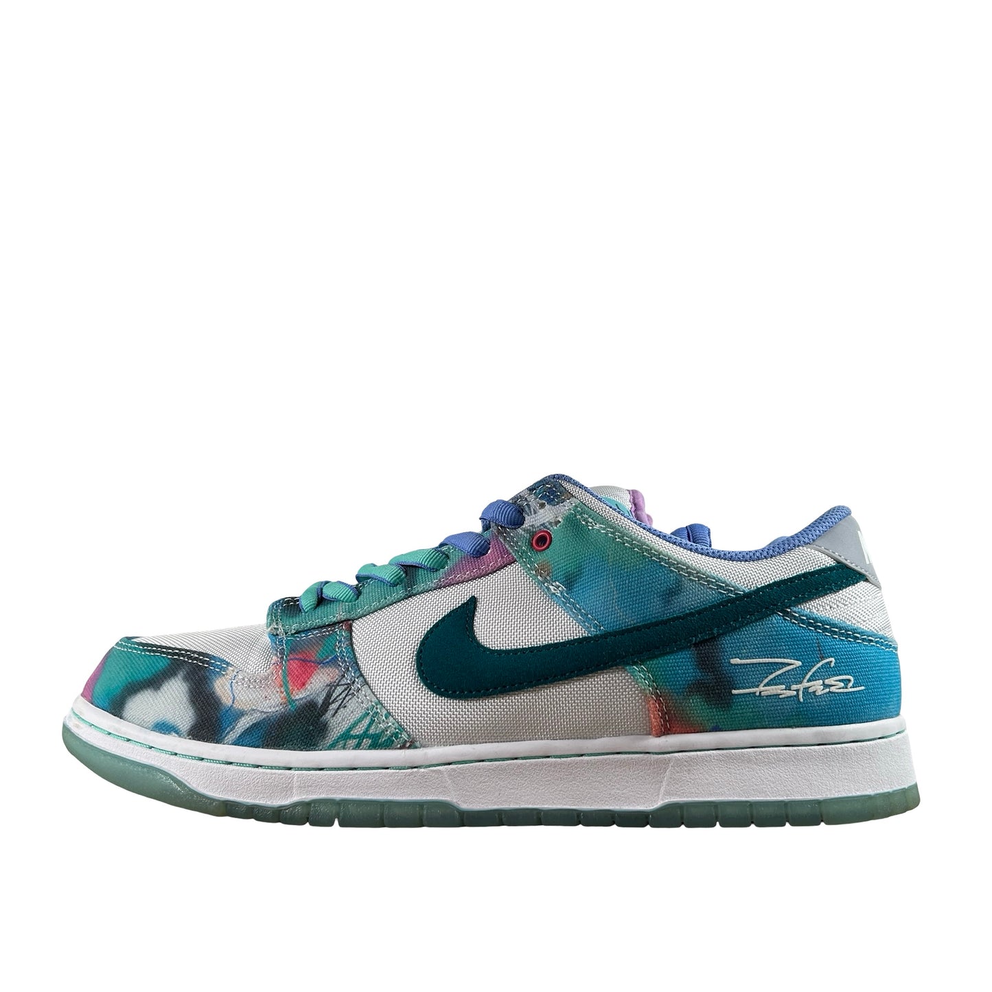 HF6061 400 Nike SB Dunk Low Futura Laboratories Bleached Aqua [USED] - 12 M (Used4)