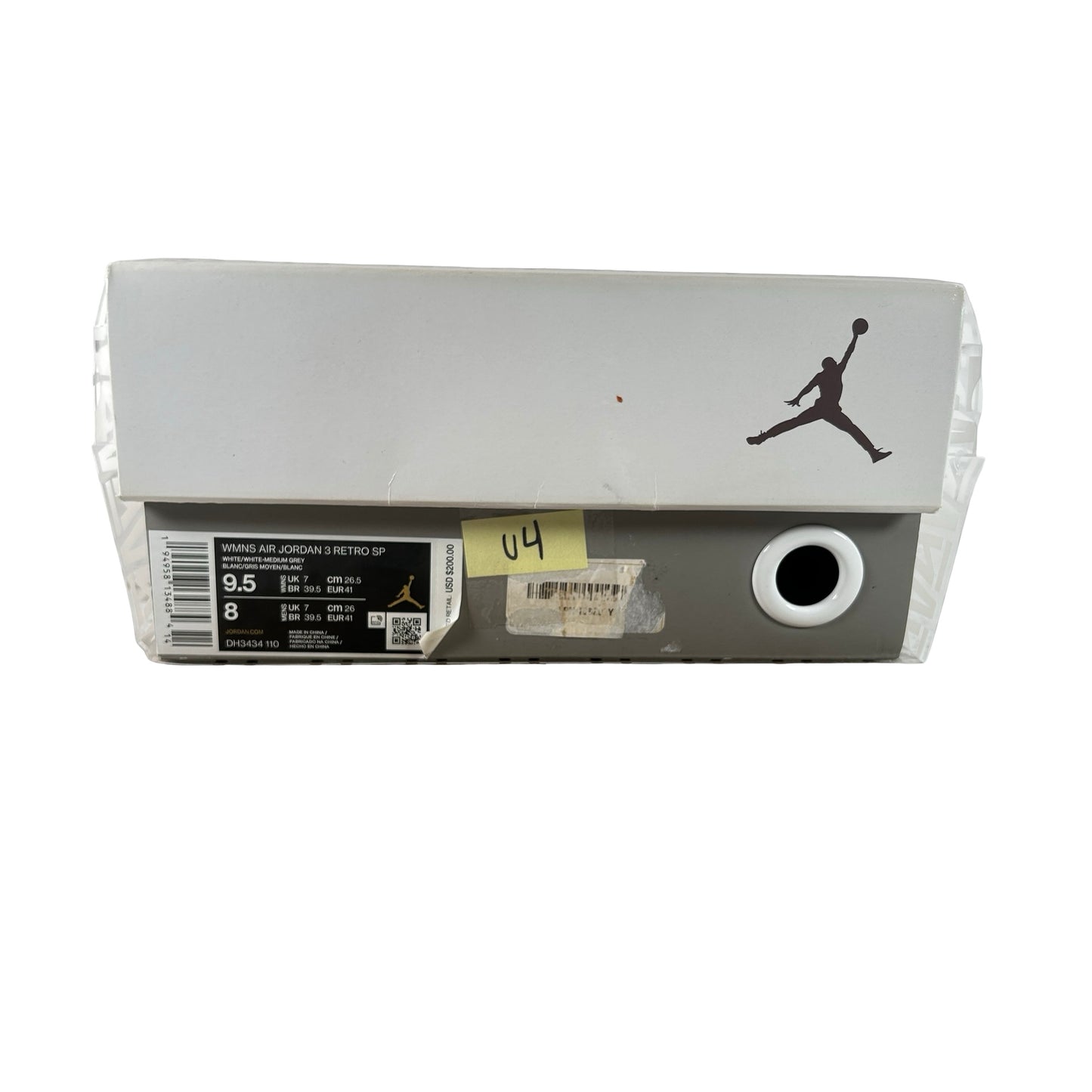 DH3434 110 Jordan 3 Retro SP A Ma Maniére (Women's) [USED] - 9.5 W (Used4)
