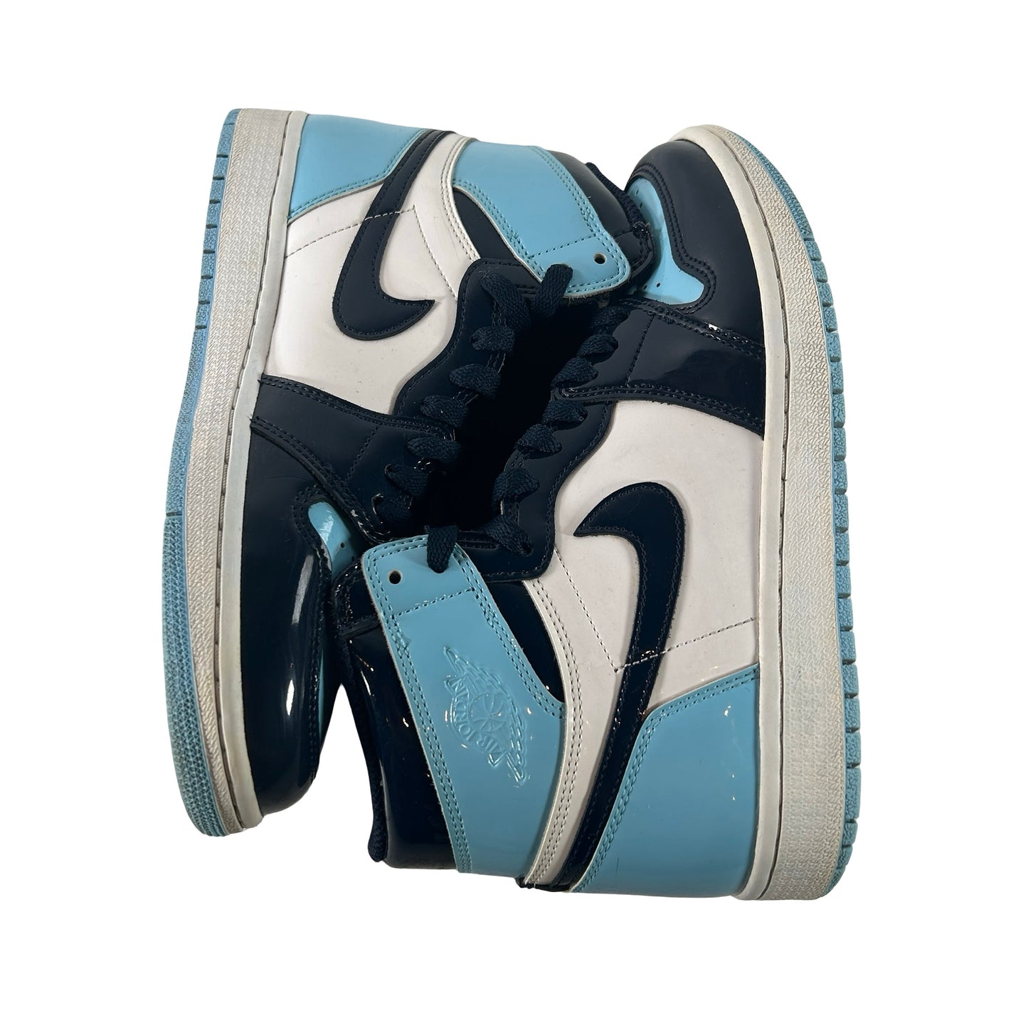CD0461 401 Jordan 1 Retro High UNC Patent (Women's) [USED] - 7.5 W (Used) (No Box)