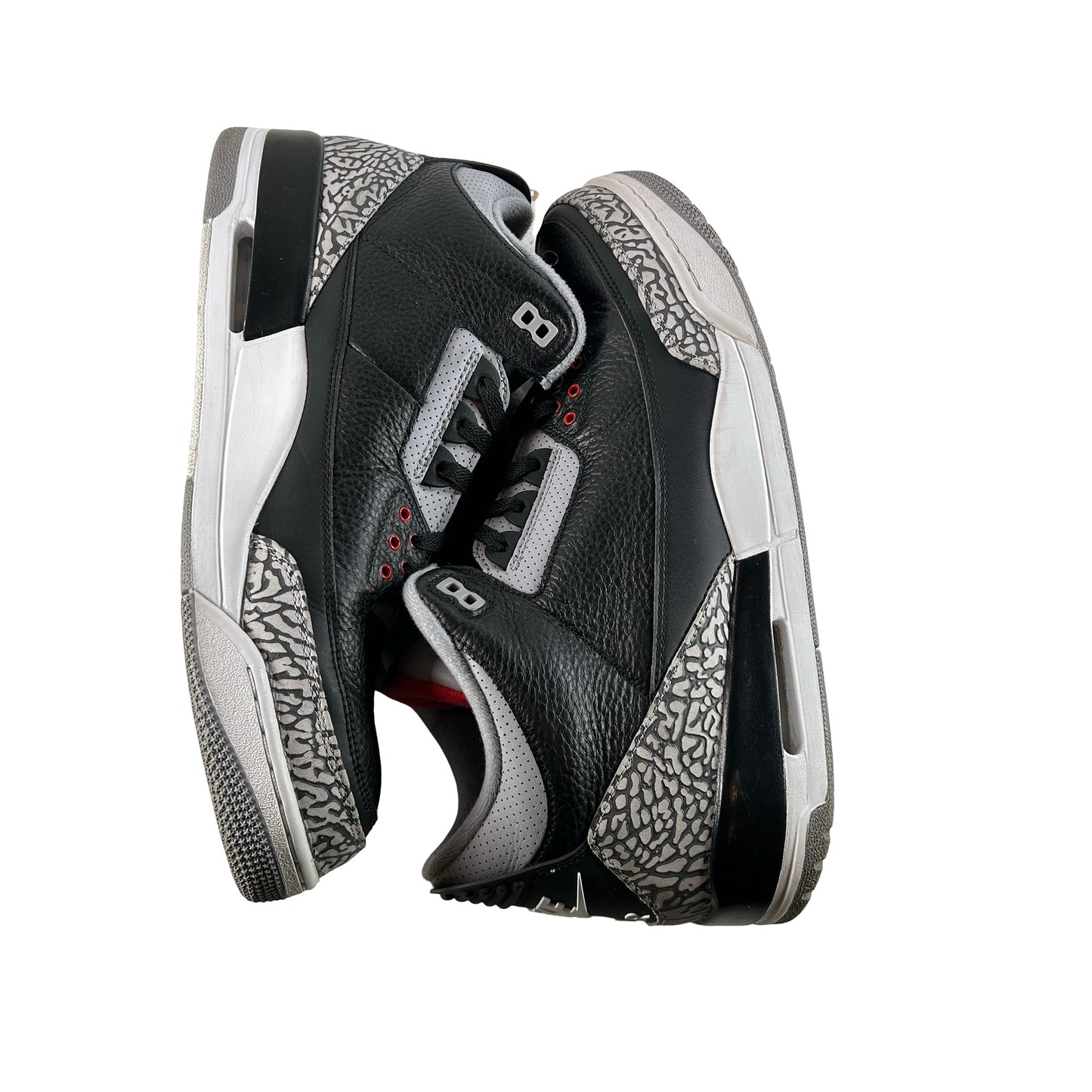 854262 001 Jordan 3 Black Cement 2018 [USED] - 14 M (Used2)