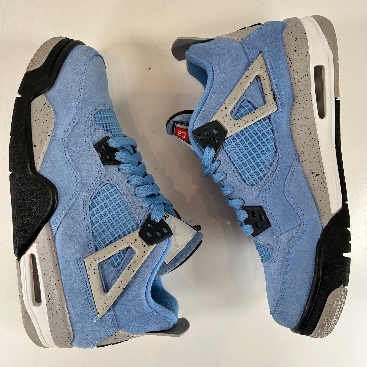 408452 400 Jordan 4 Retro University Blue (GS) [USED] - 6.5 Y (Used) (Replace Box)