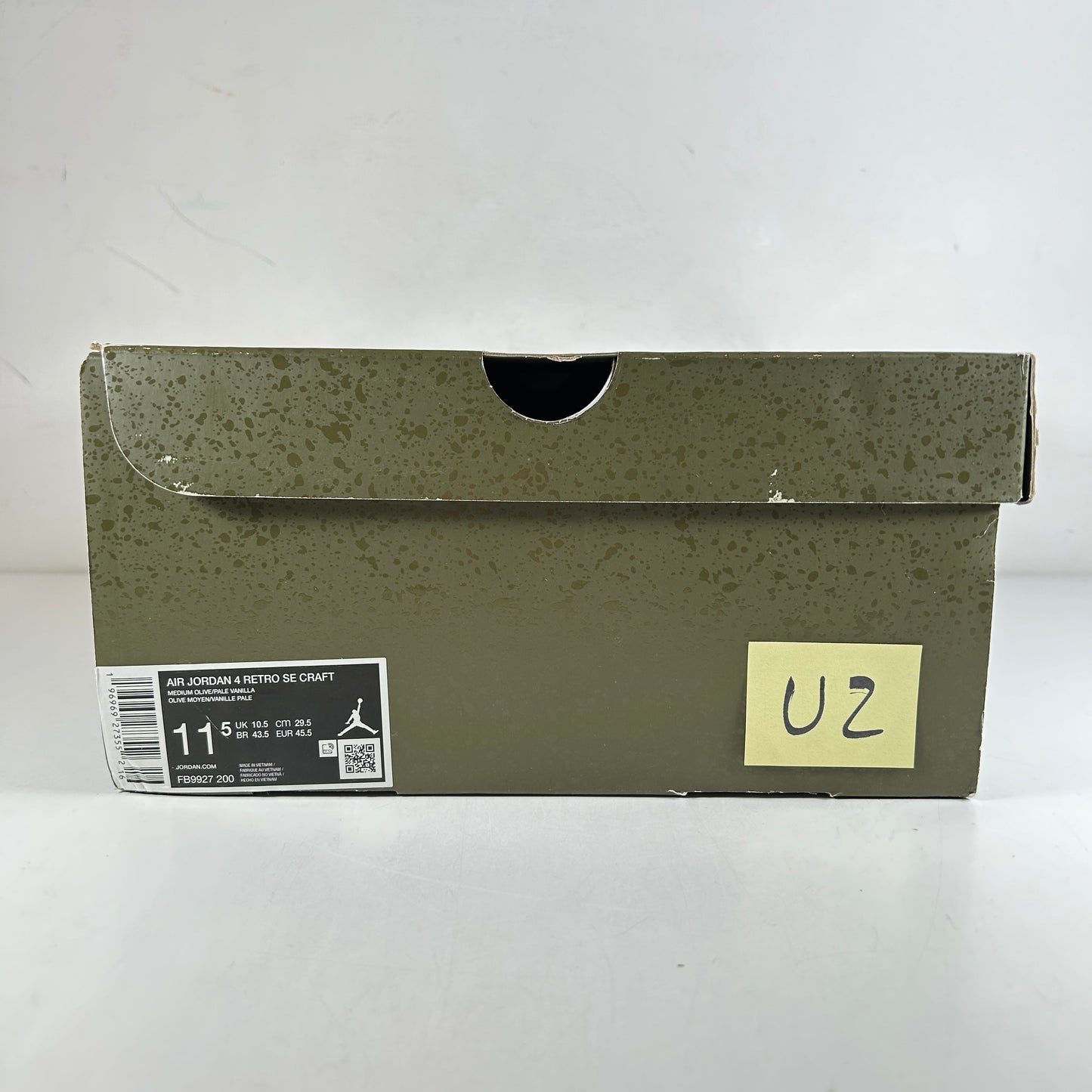 FB9927 200 Air Jordan 4 Craft Medium Olive [USED] - 11.5 M (Used2)