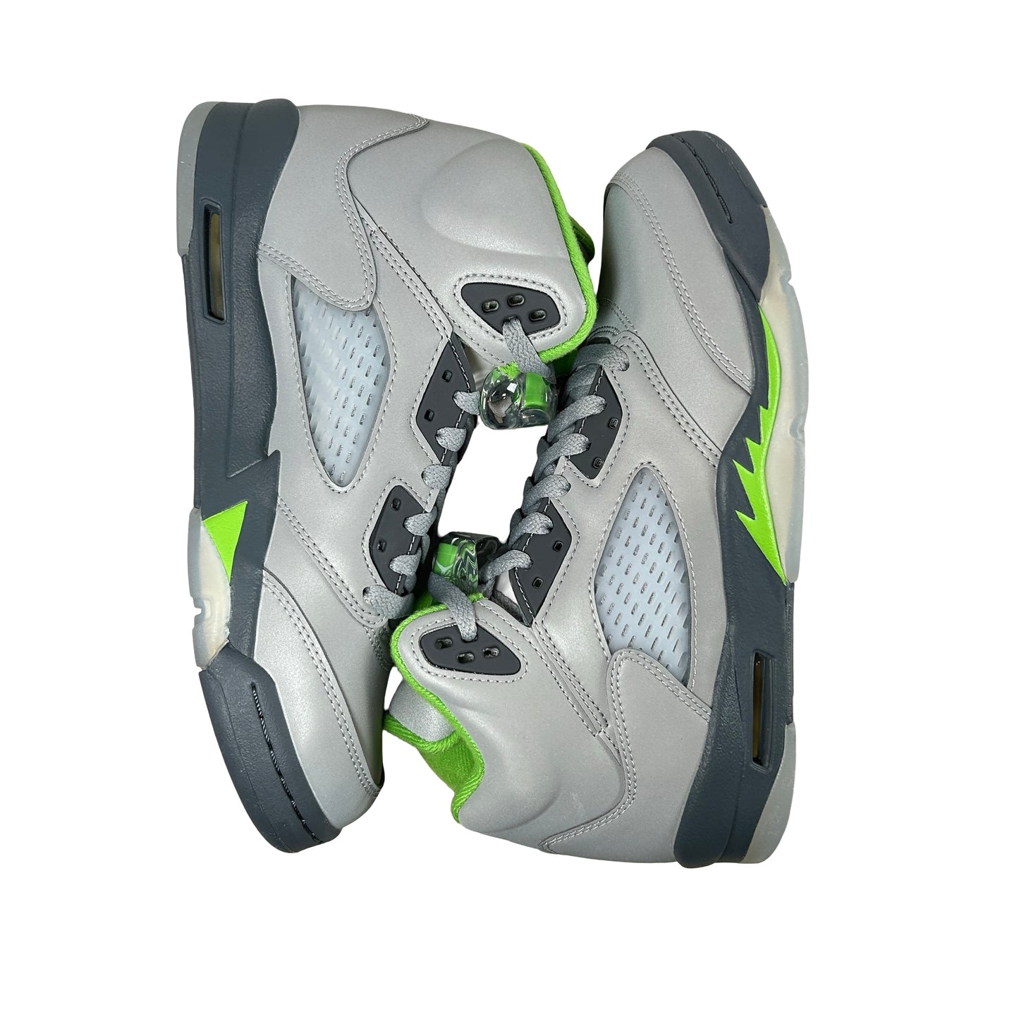DQ3734 003 Jordan 5 Retro Green Bean (2022) (GS) [CONDITIONAL] - 7 Y (Yellowing)