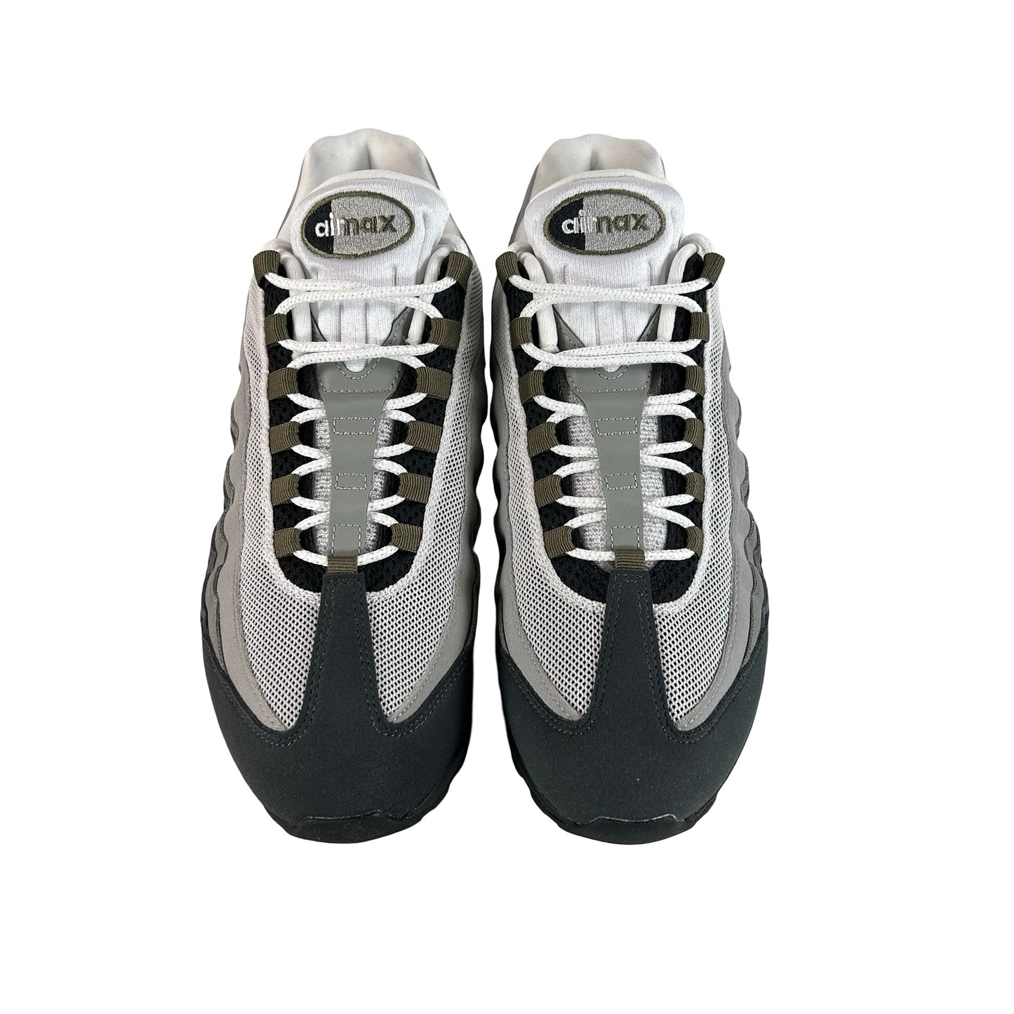 HJ5996 003 Nike Air Max 95 OG Big Bubble Black Medium Olive (W) [USED] - 12.5 W (VNDS)