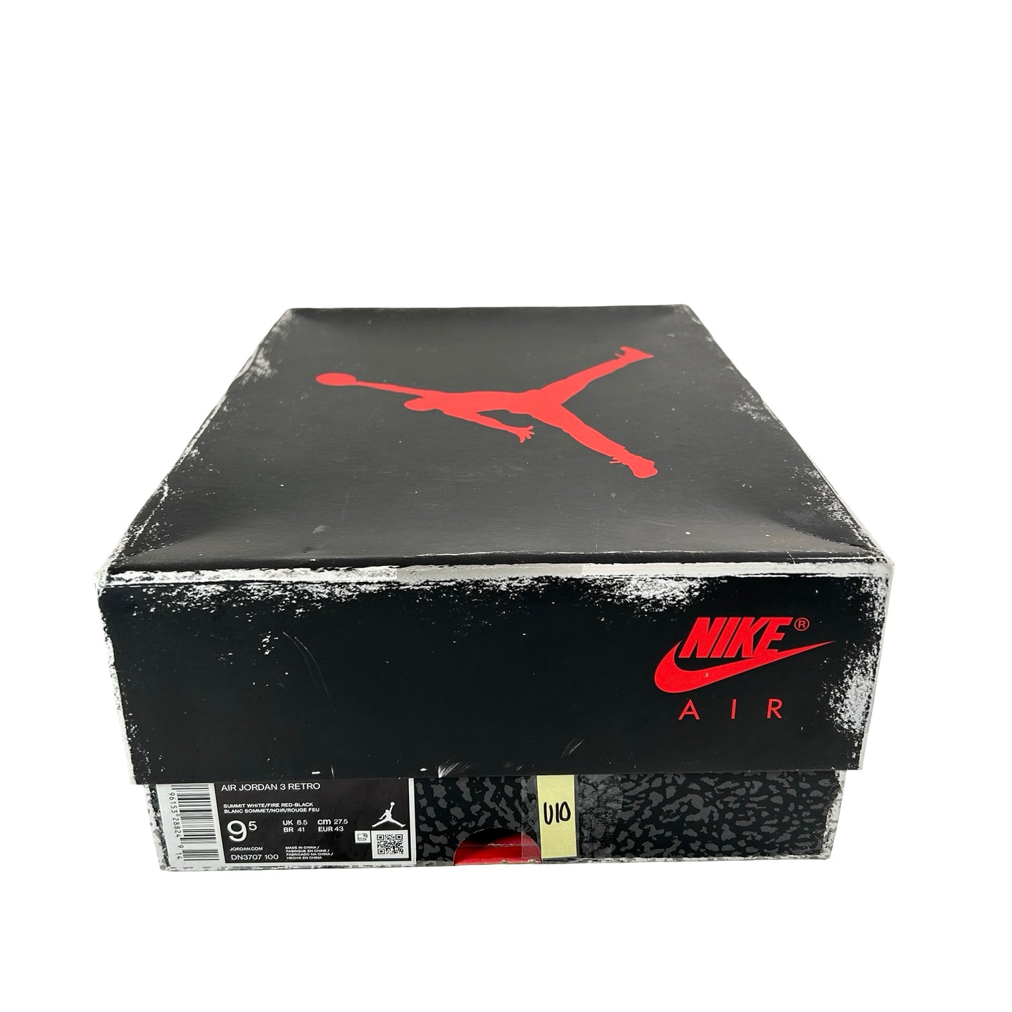 DN3707 100 Jordan 3 Retro White Cement Reimagined [USED] - 9.5 M (Used10)