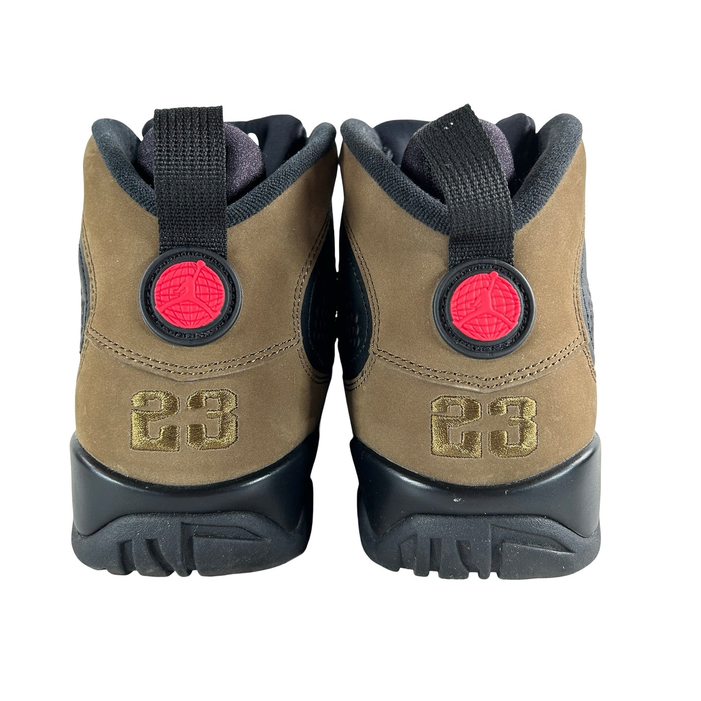 HV4794 030 Air Jordan 9 Retro Olive (2024) [USED] - 9.5 M (Used9)