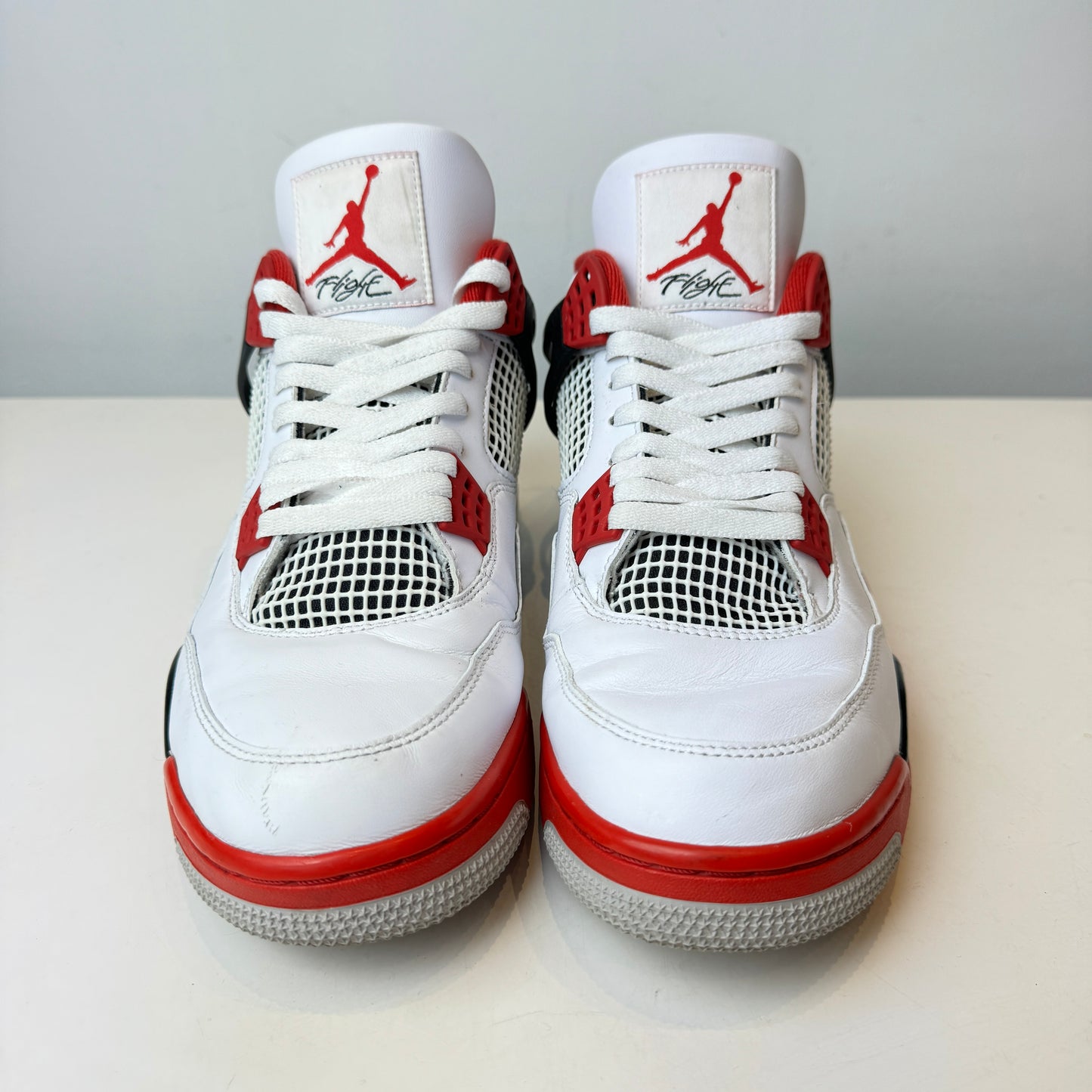 DC7770 160 Jordan 4 Retro Fire Red (2020) [USED] - 12 M (Used2)