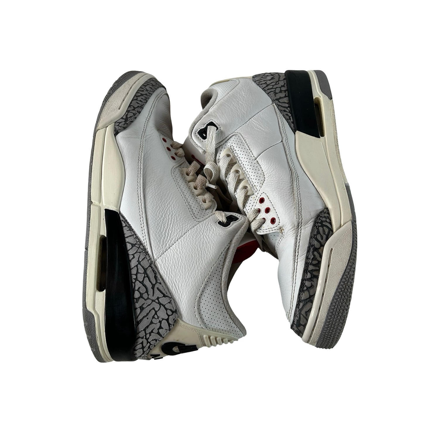 DN3707 100 Jordan 3 Retro White Cement Reimagined [USED] - 10 M (Used37)