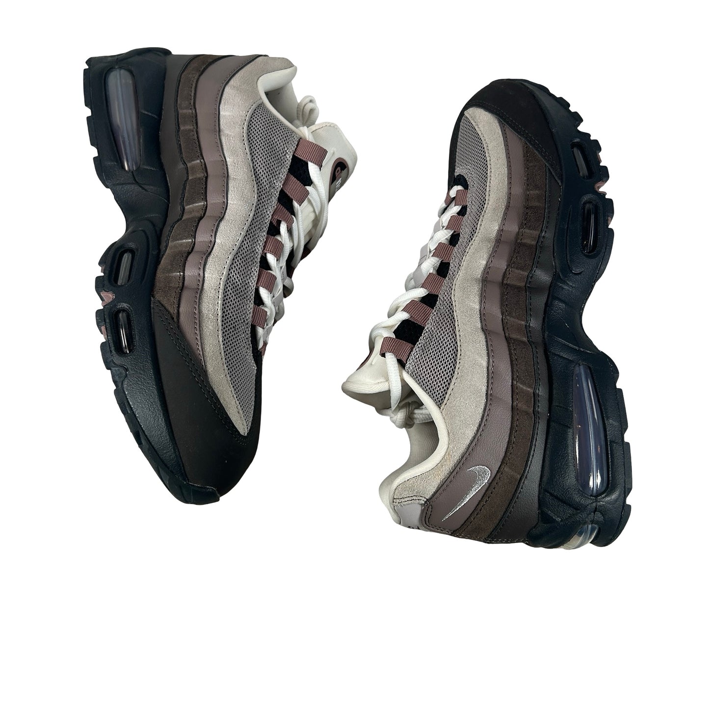 IB6396 200 Nike Air Max 95 OG Big Bubble Velvet Brown (W [USED] - 11 W (Used) (No Box)