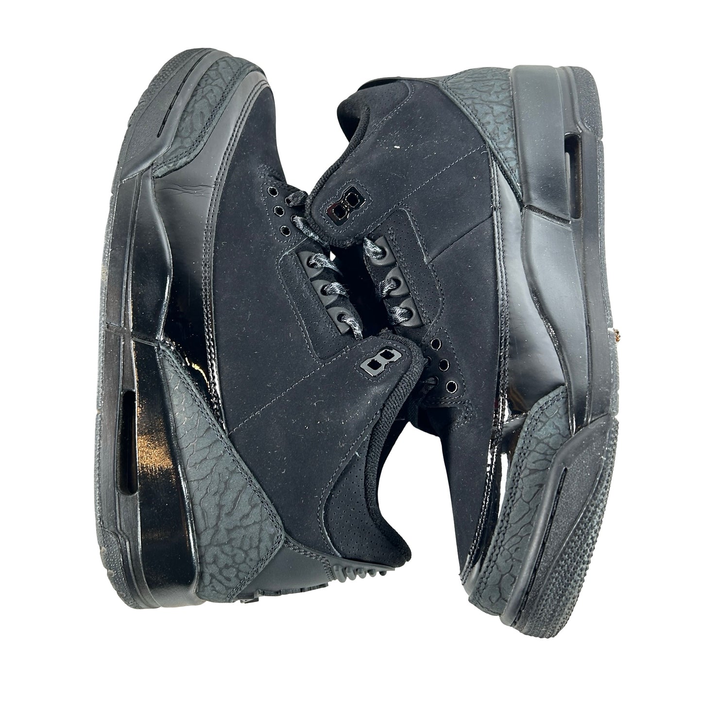 CT8532 001 Jordan 3 Retro Black Cat (2025) [USED] - 8 M (Used7)