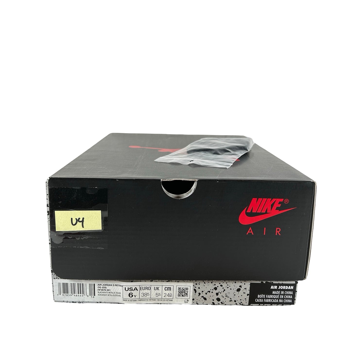 HF3976 001 Jordan 5 Retro OG Black Metallic Reimagined (GS) [USED] - 6 Y (Used4)