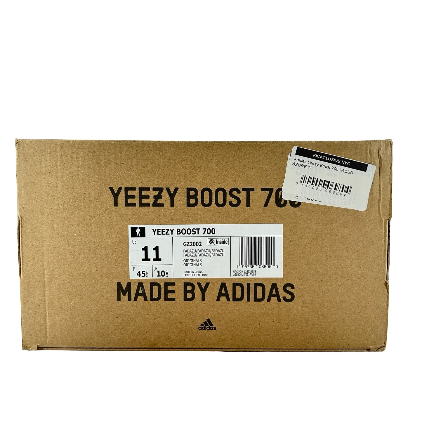 GZ2002 adidas Yeezy Boost 700 Faded Azure [USED] - 11 M (Used)