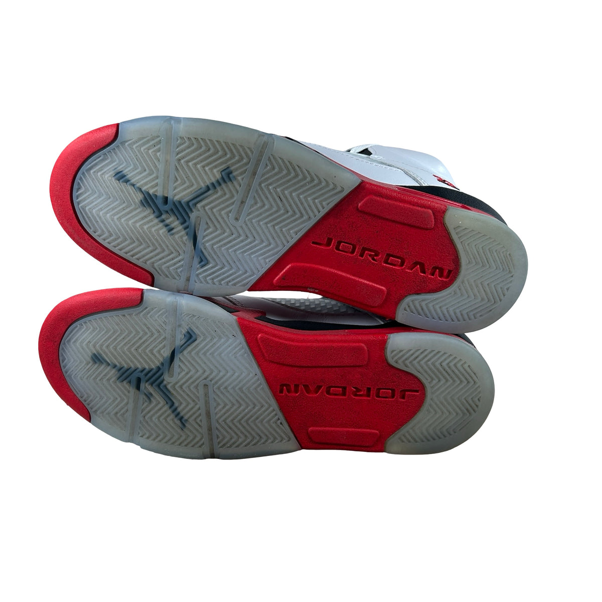 HQ7980 101 Jordan 5 Retro Fire Red Black Tongue (2025) (GS) [USED] - 7 Y (Used2)