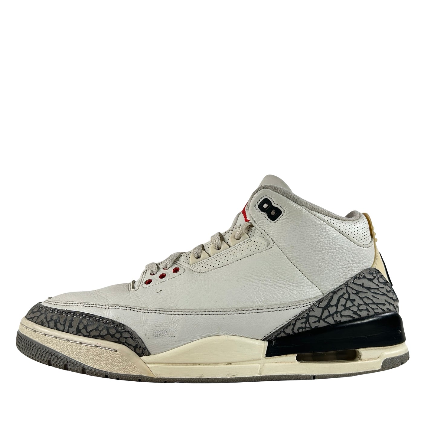 DN3707 100 Jordan 3 Retro White Cement Reimagined [USED] - 12.5 M (Used2) (No Box2)