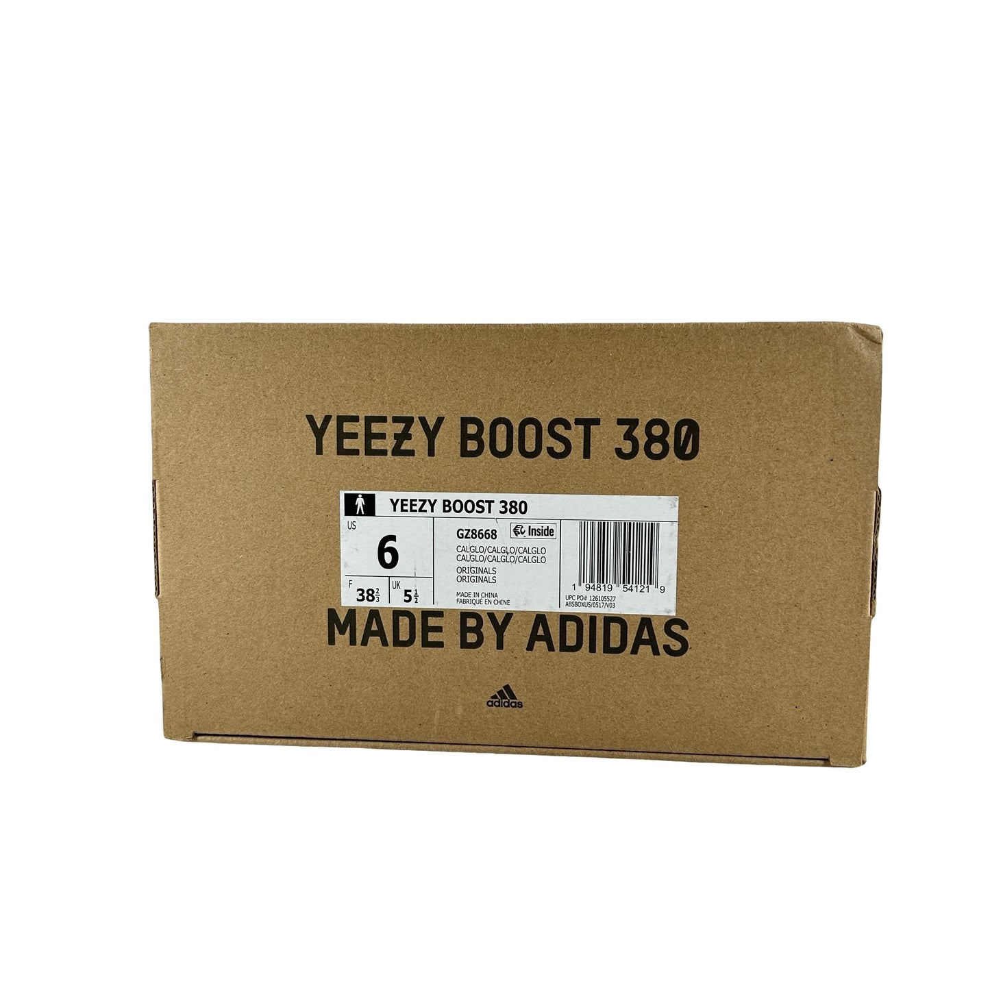 GZ8668 adidas Yeezy Boost 380 Calcite Glow [USED] - 6 M (Used)