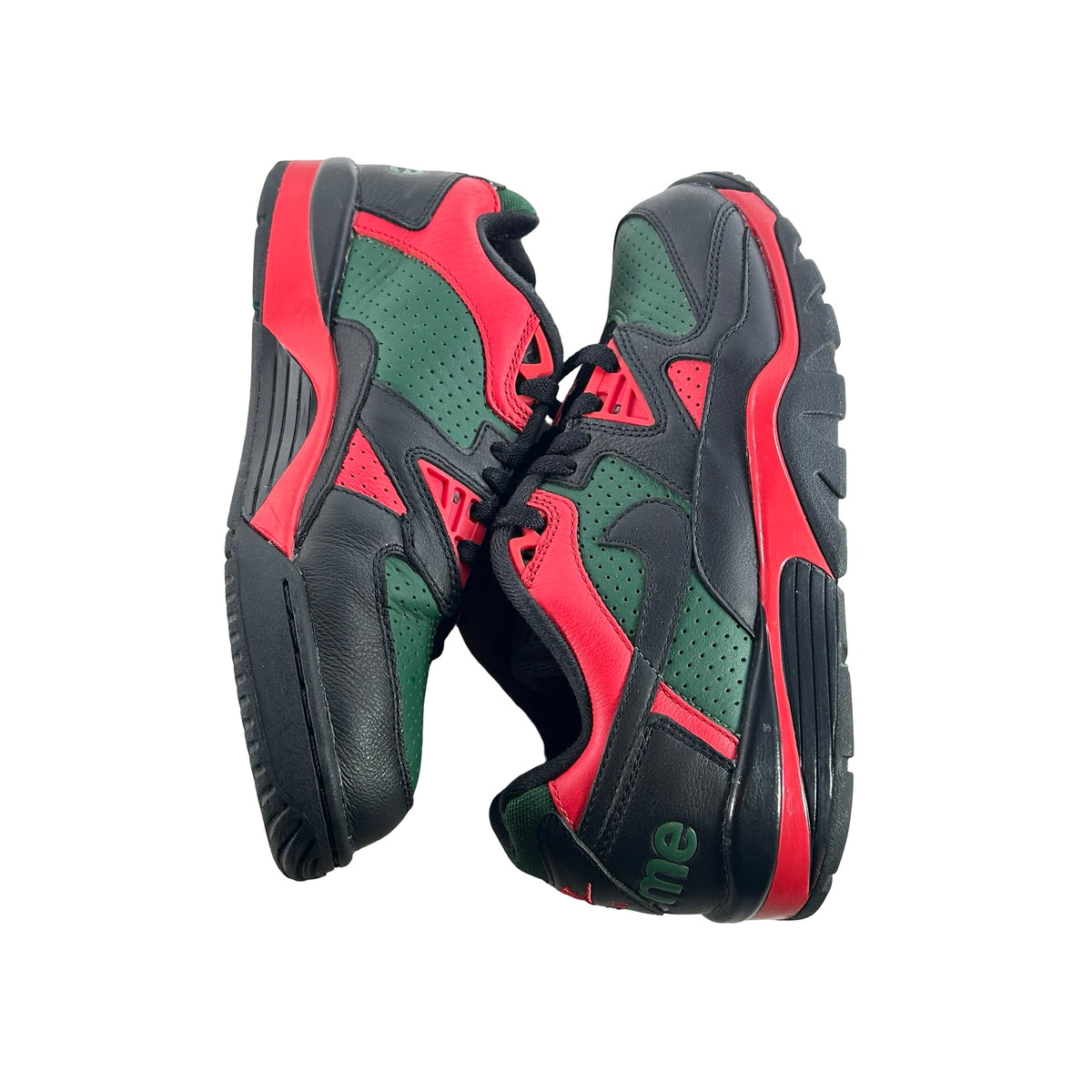 CJ5291 001 Nike Cross Trainer Low Supreme Black Green Red [USED] - 8 M (Used)
