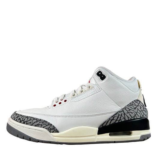 DN3707 100 Jordan 3 Retro White Cement Reimagined [USED] - 10 M (Used41)