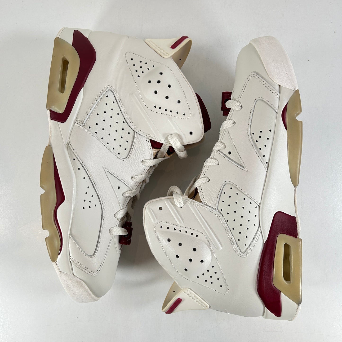 384664 116 Jordan 6 Retro Maroon (2015) [USED] - 10.5 M (VNDS) (Replace Box)