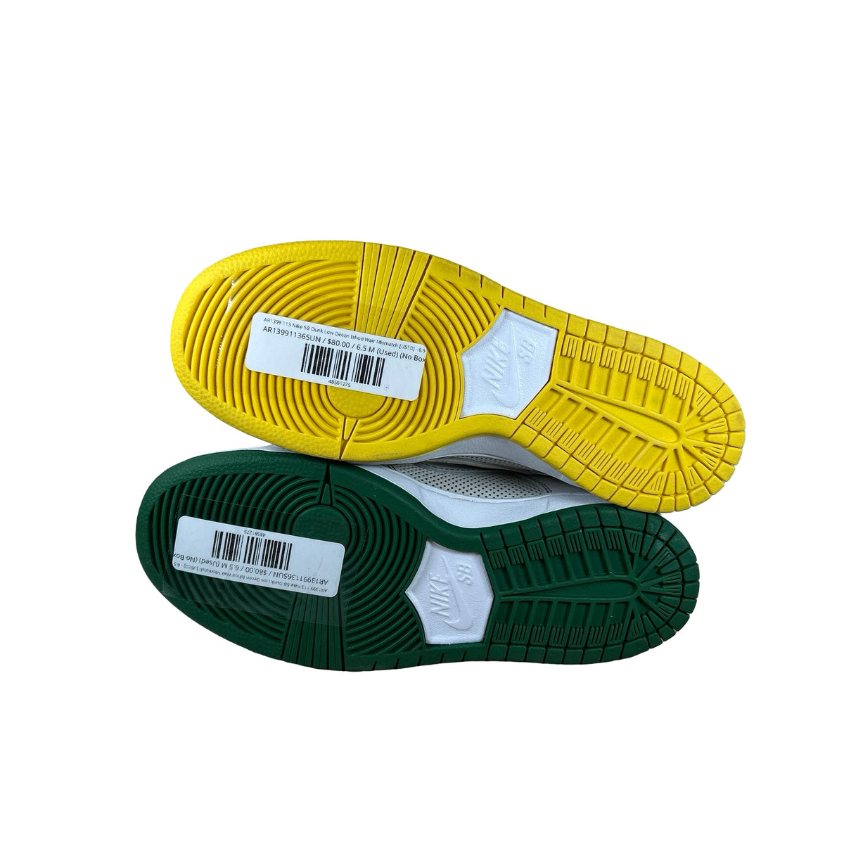 AR1399 113 Nike SB Dunk Low Decon Ishod Wair Mismatch [USED] - 6.5 M (Used) (No Box)
