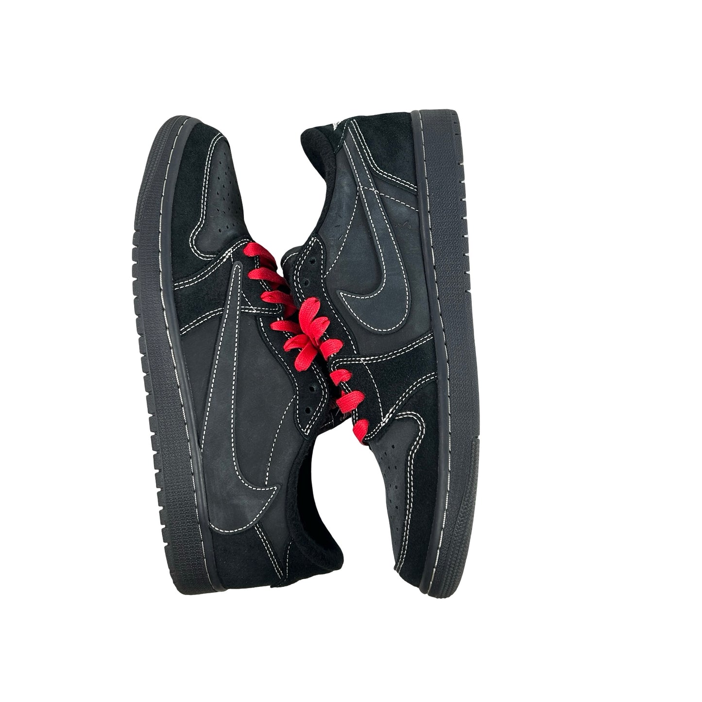 DM7866 001 Jordan 1 Retro Low OG Travis Scott Black Phantom [USED] - 10.5 M (Used9) (No Sleeve)