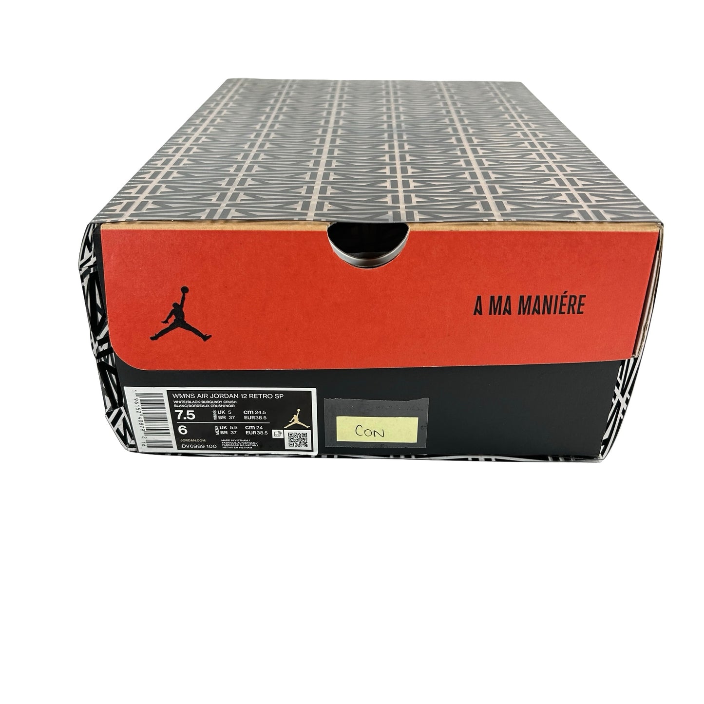 DV6989 100 Jordan 12 Retro SP A Ma Maniere [CONDITIONAL] - 7.5 W / 6 M