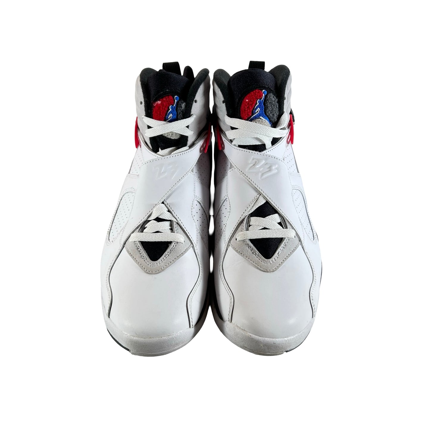 305381 100 Jordan 8 Retro White True Red (2025) [USED] - 11.5 M (Used4)