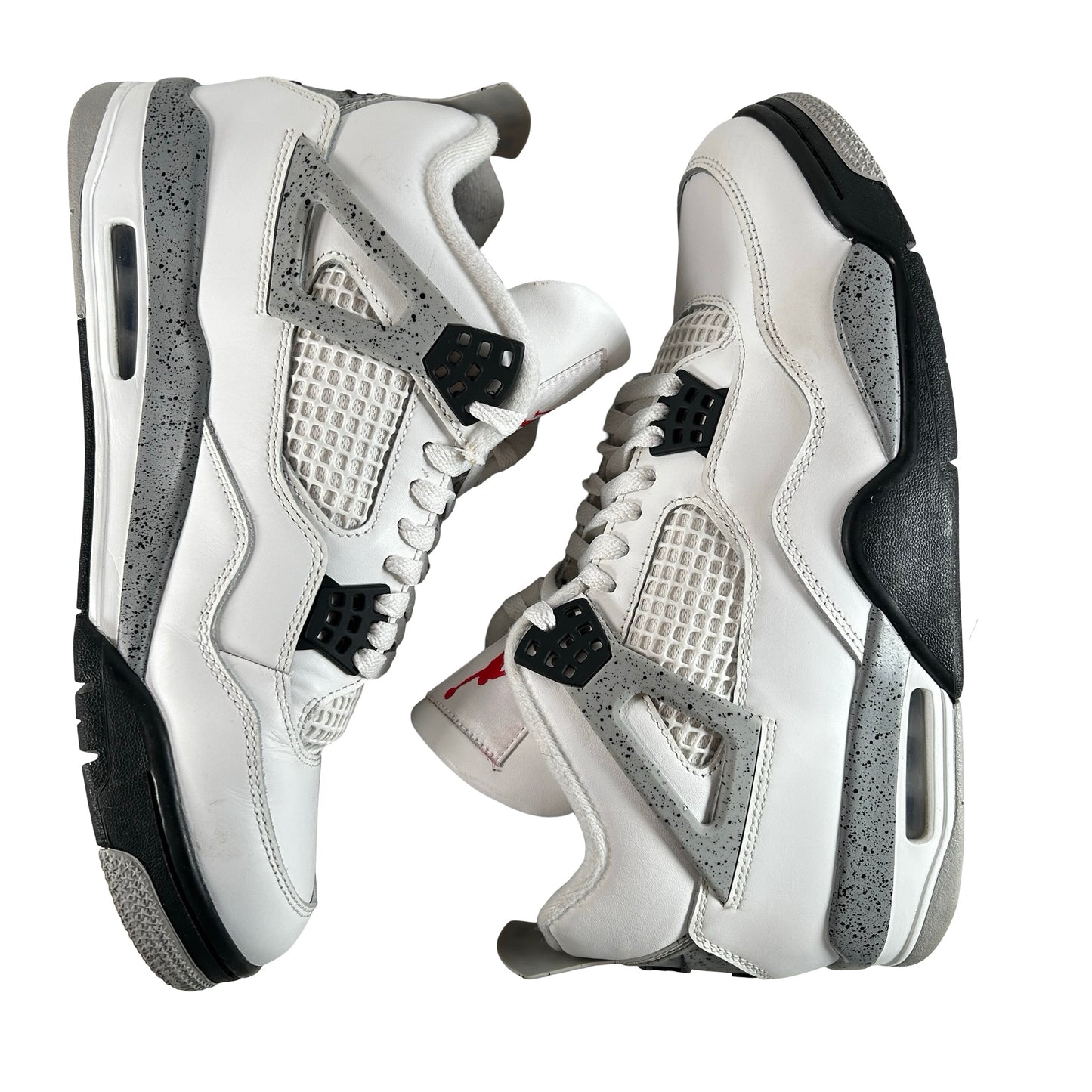 FV5029 100 Jordan 4 Retro White Cement (2025) [USED] - 10 M (Used) (No Box)