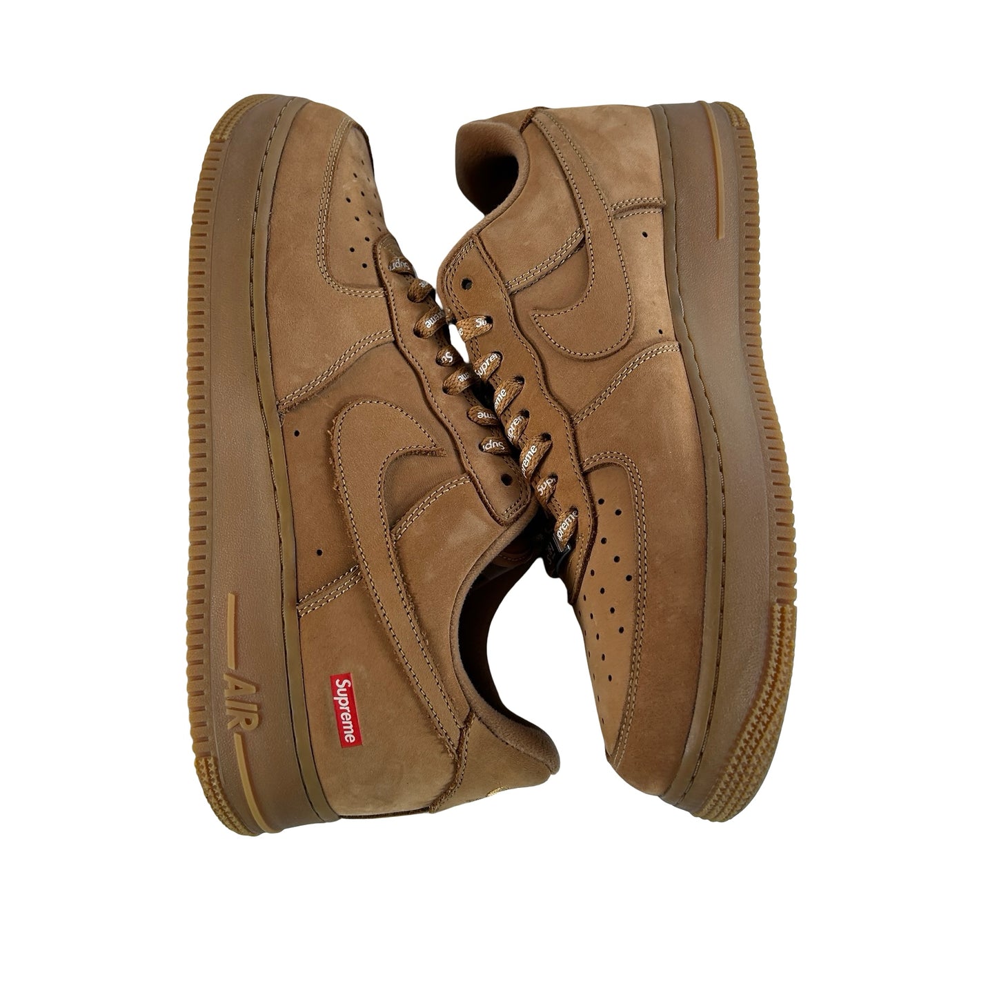 DN1555 200 Nike Air Force 1 Low SP Supreme Wheat [USED] - 11 M (Used2)
