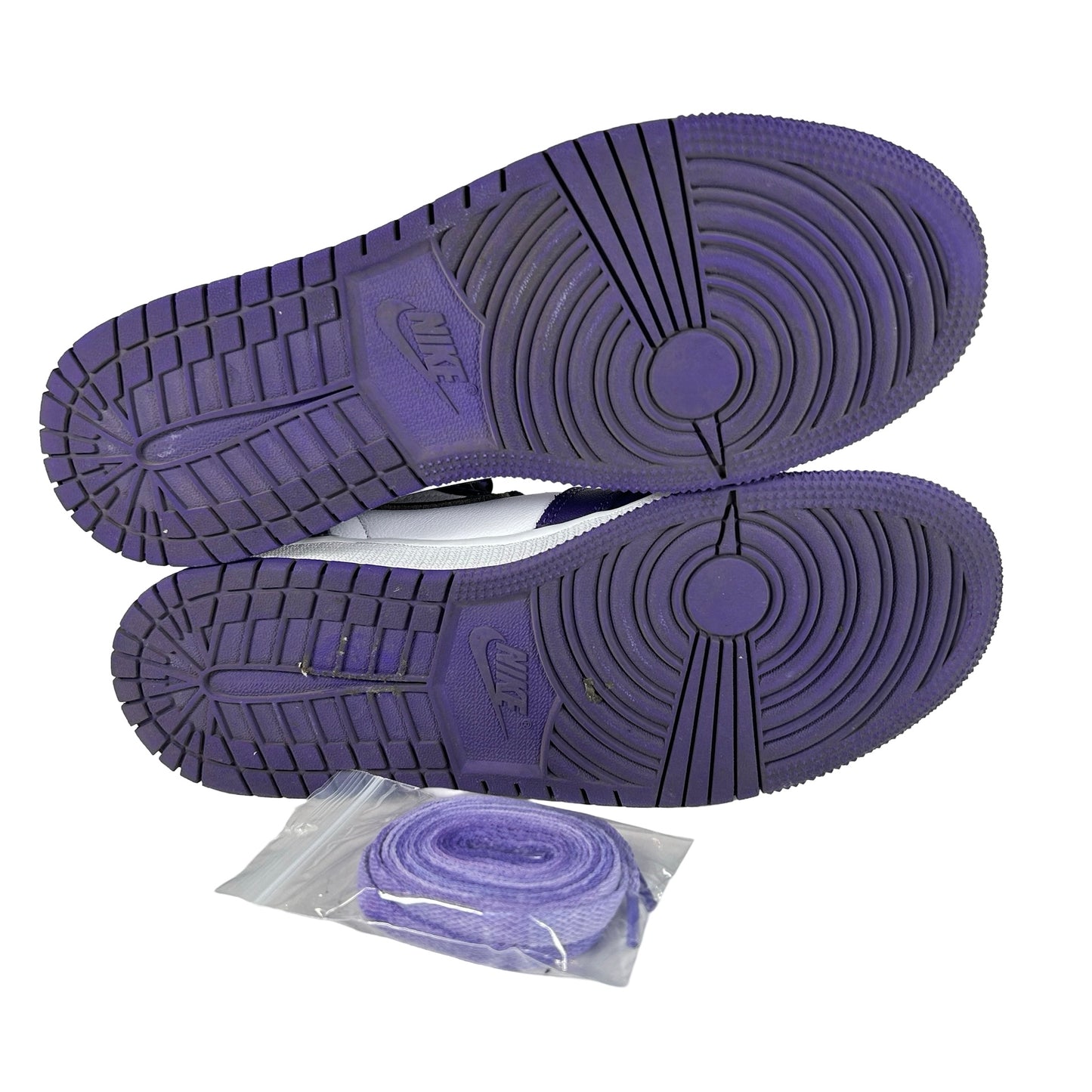 575441 500 Jordan 1 Retro High Court Purple White (GS) [USED] - 5.5 Y (Used)