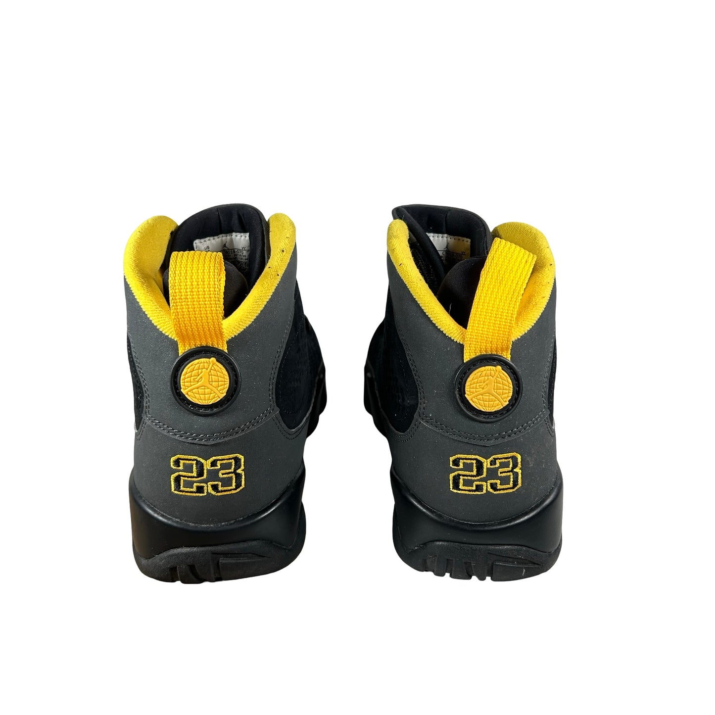 CT8019 070 Jordan 9 Retro Dark Charcoal University Gold [USED] - 10 M (Used4)
