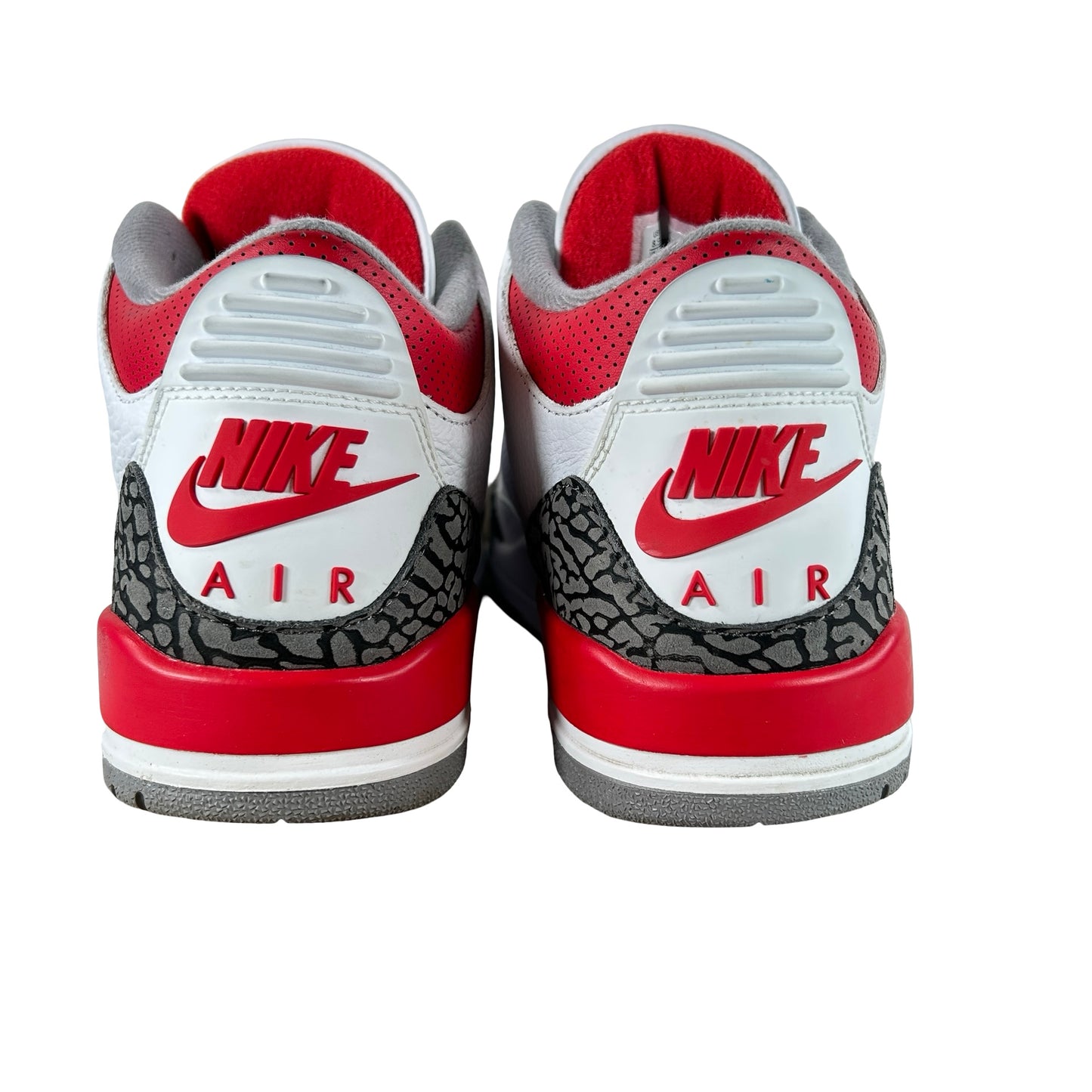DN3707 160 Jordan 3 Retro Fire Red (2022) [USED] - 8.5 (Used3)