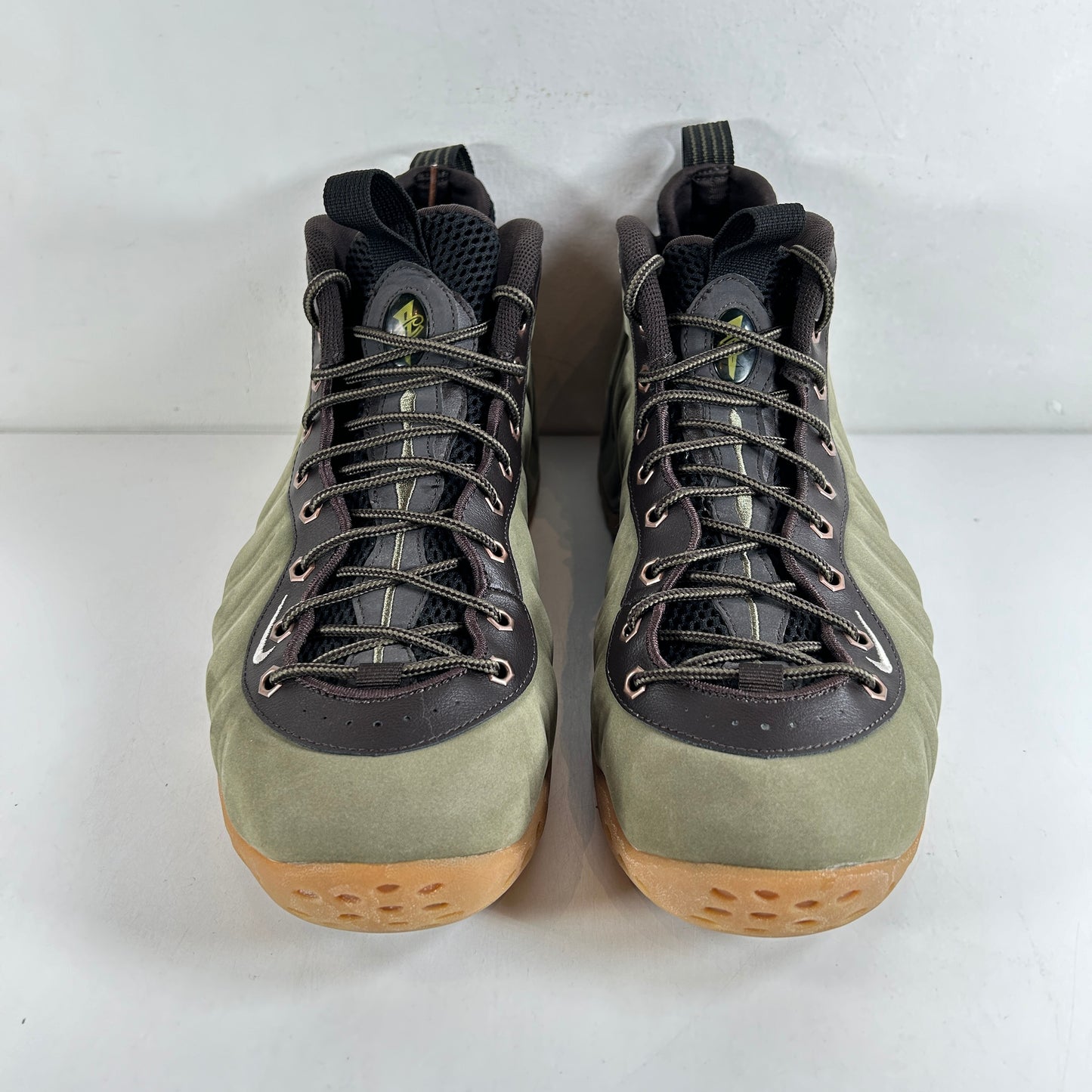 575420 200 Nike Air Foamposite One Olive [USED] - 11 M (VNDS) (Replace Box)