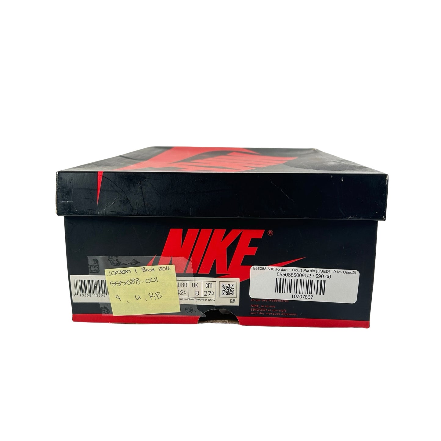 555088 001 Jordan 1 Retro High Bred Banned (2016) [USED] - 9 M (Used) (Replace Box)