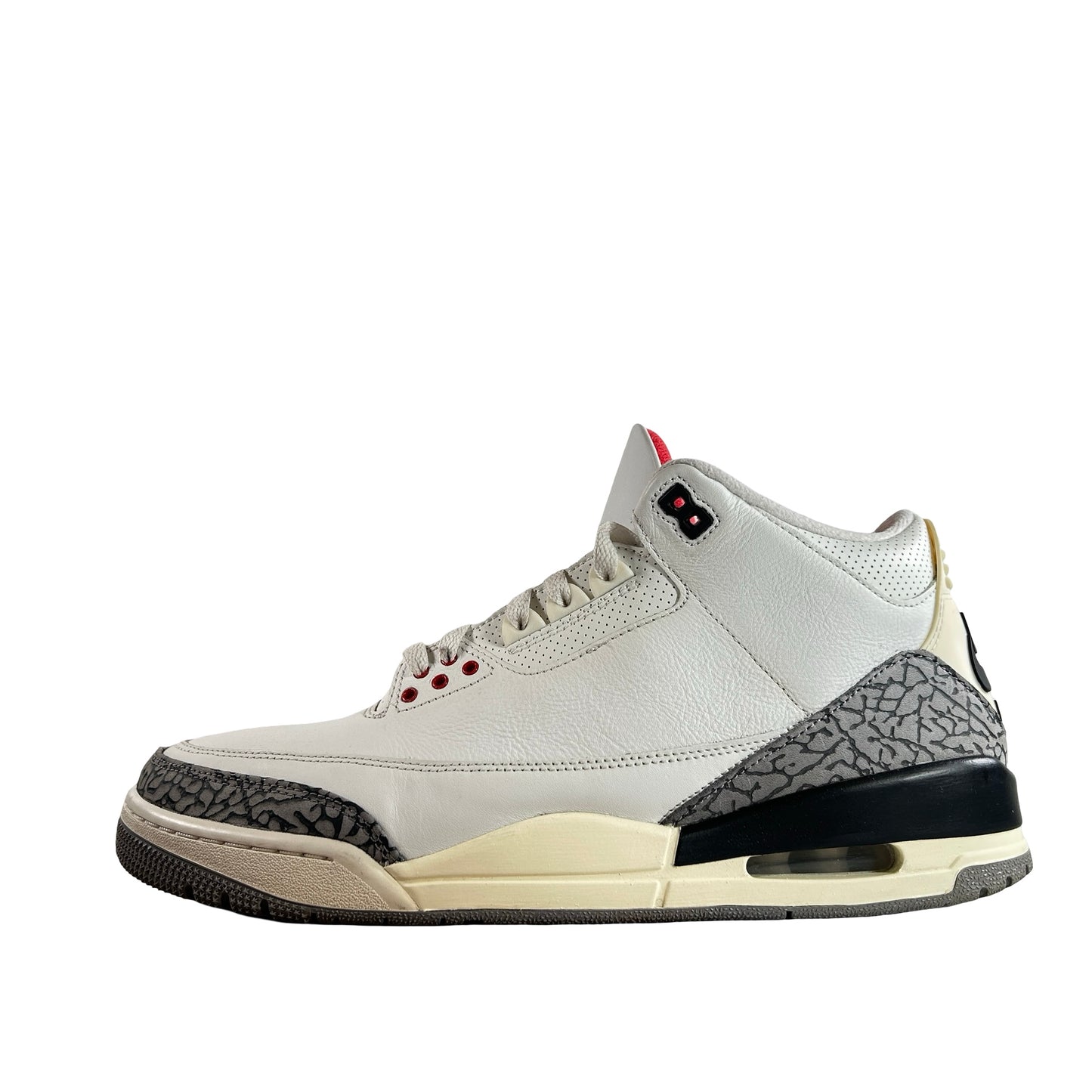 DN3707 100 Jordan 3 Retro White Cement Reimagined [USED] - 12.5 M (Used8)
