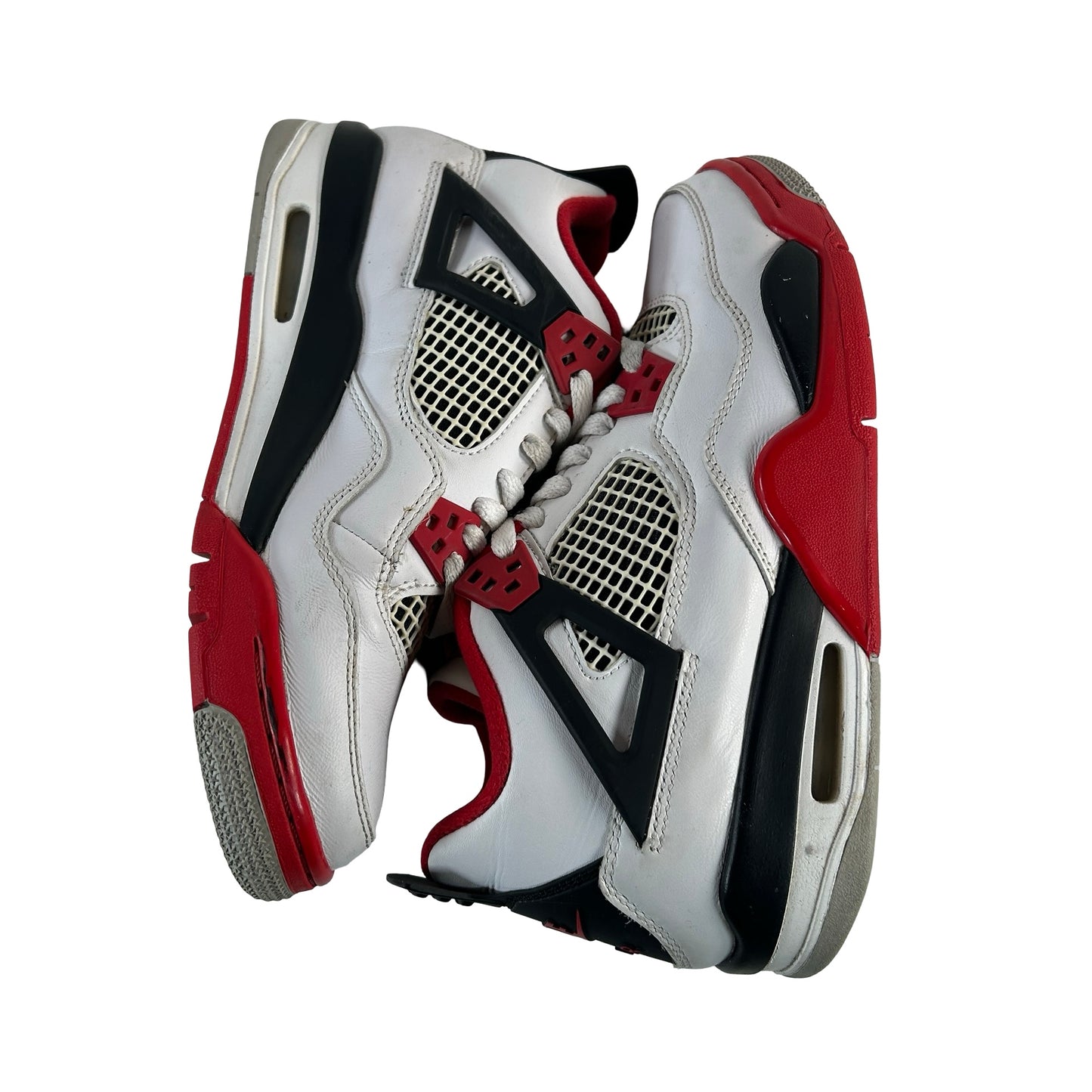 408452 160 Jordan 4 Retro Fire Red (2020) (GS) [USED] - 7 Y (Used3)