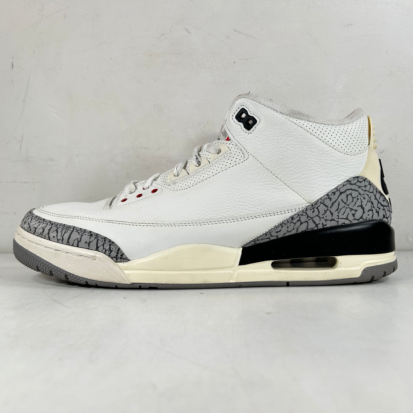 DN3707 100 Jordan 3 Retro White Cement Reimagined [USED] - 13 M (Used) (No Box)