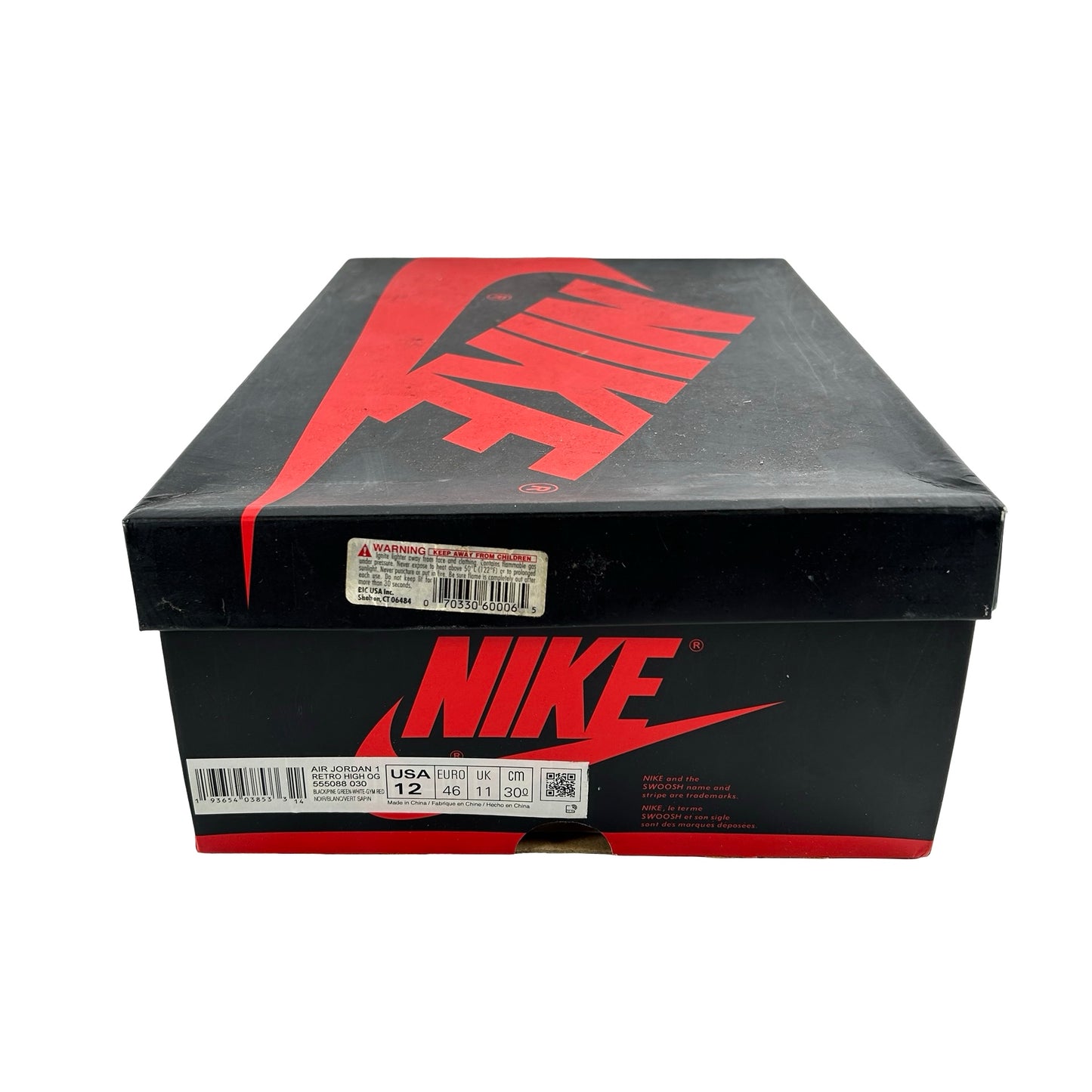555088 030 Jordan 1 Pine Green 2.0 [USED] - 12 M (Used)