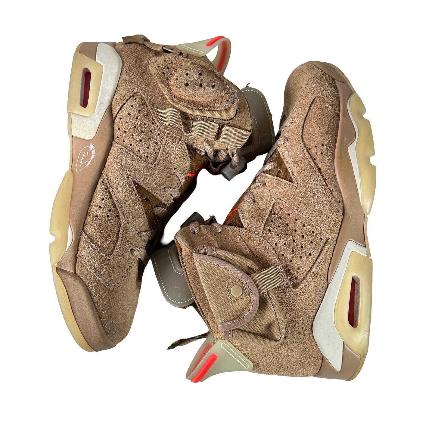 DH0690 200 Jordan 6 Retro Travis Scott British Khaki [USED] - 9 M (Used11)
