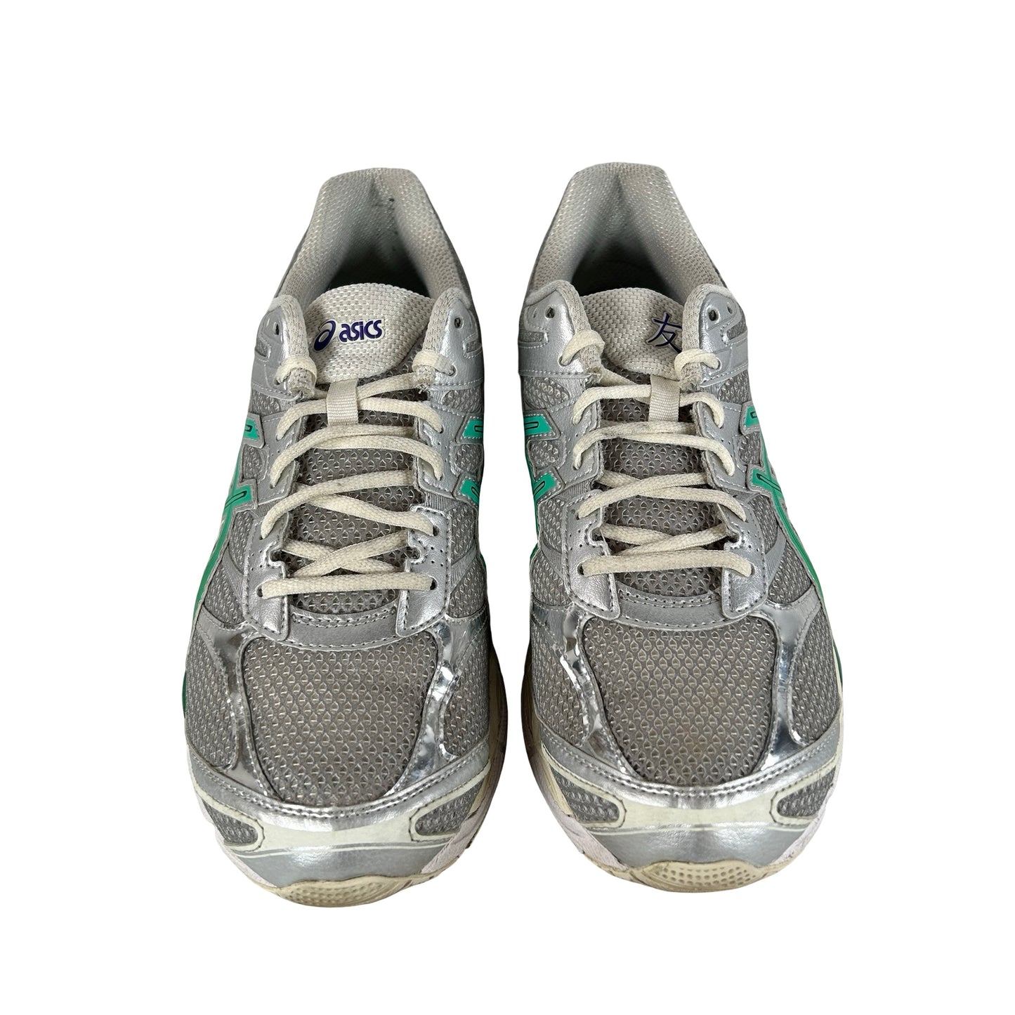 1203A990 100 ASICS Gel-Cumulus 16 Tomo Summit Exclusive Cream Malachite Green [USED] - 11 M (Used)