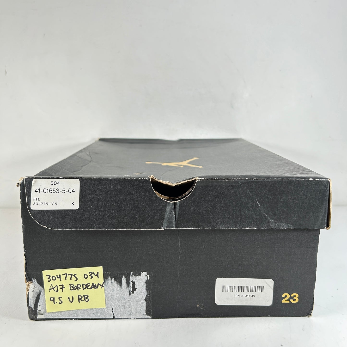 304775 034 Jordan 7 Retro Bordeaux (2015) [USED] - 9.5 M (Used) (Replace Box)