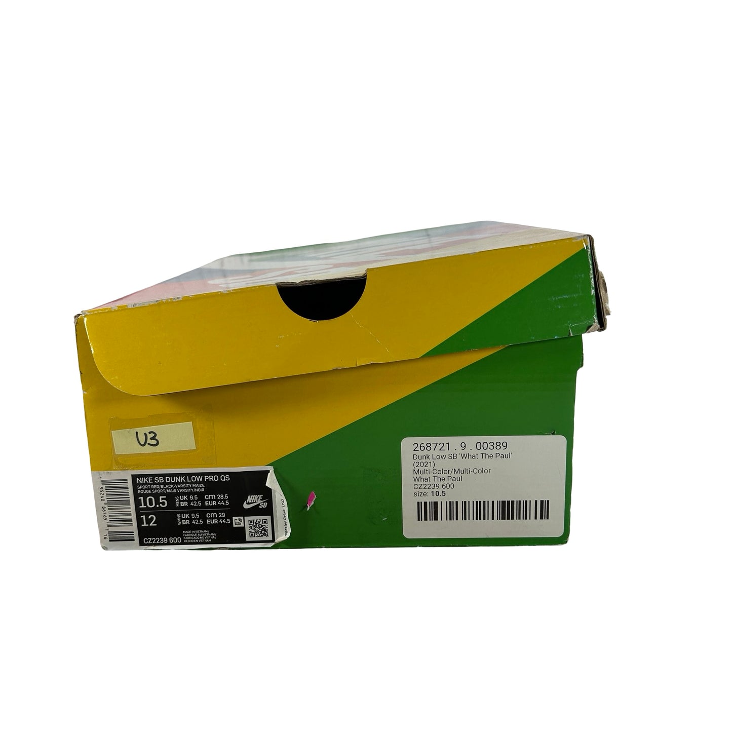 CZ2239 600 Nike SB Dunk Low What The Paul [USED] - 10.5 M (Used3)