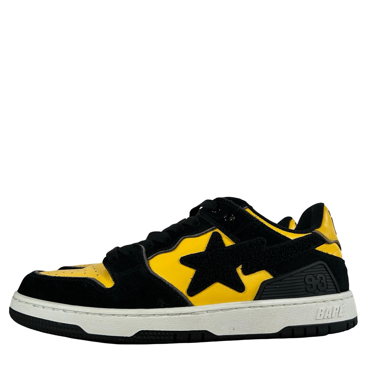 1K30191309 A Bathing Ape Sk8 Sta #2 M2 Yellow [USED] - 10 M (Used)