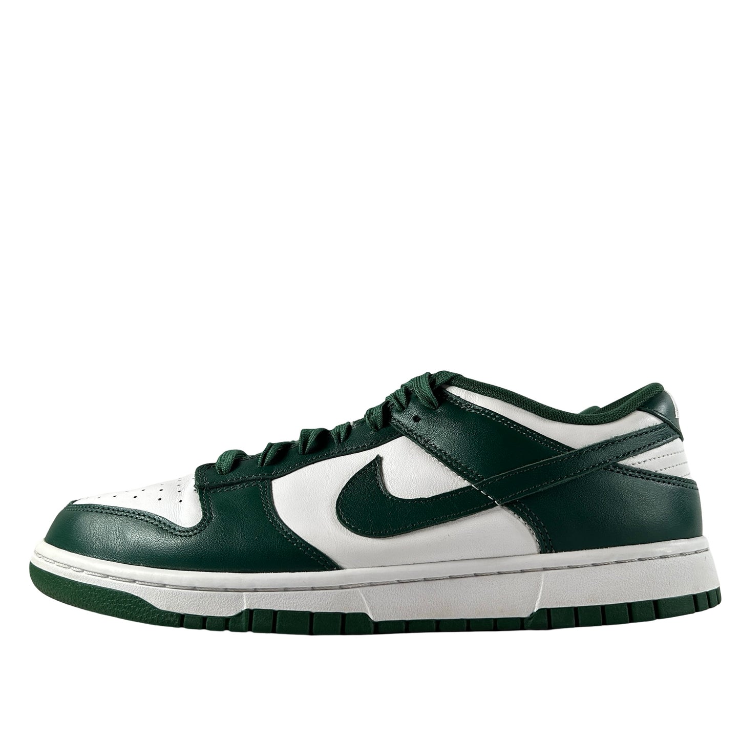 DD1391 101 Nike Dunk Low Michigan State [USED] - 11 M (Used) (No Box)