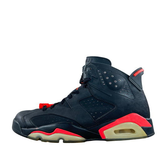 384664 023 Jordan 6 Retro Infrared Black (2014) - 9 M (Used) (No Box)