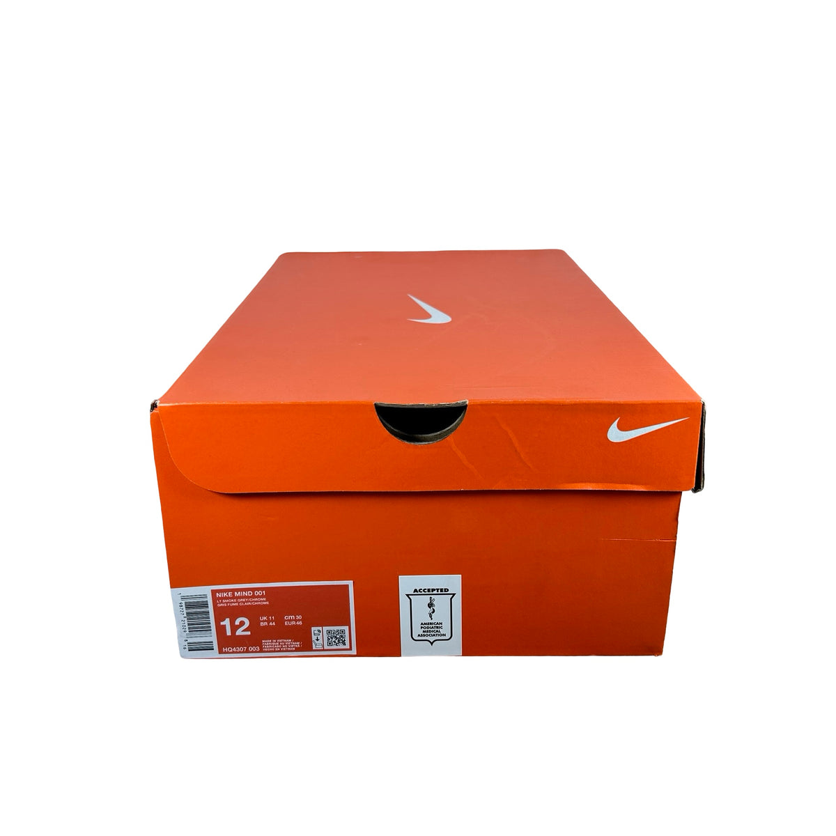 HQ4307 003 Nike Mind 001 Slide Light Smoke Grey [USED] - 12 M (Used)